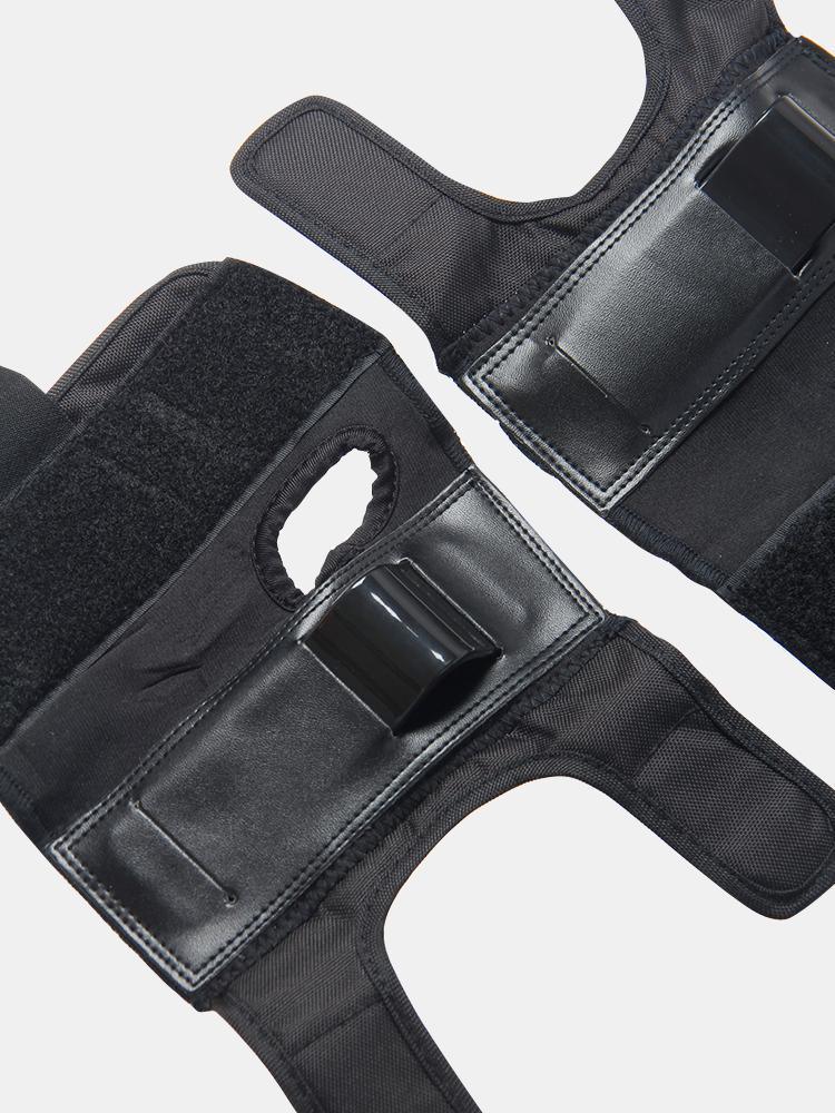 Protec Street Wrist Guards - Black - Protective Skateboard & Rollerblade Wrist Support for Extreme Sports & Outdoor Activities