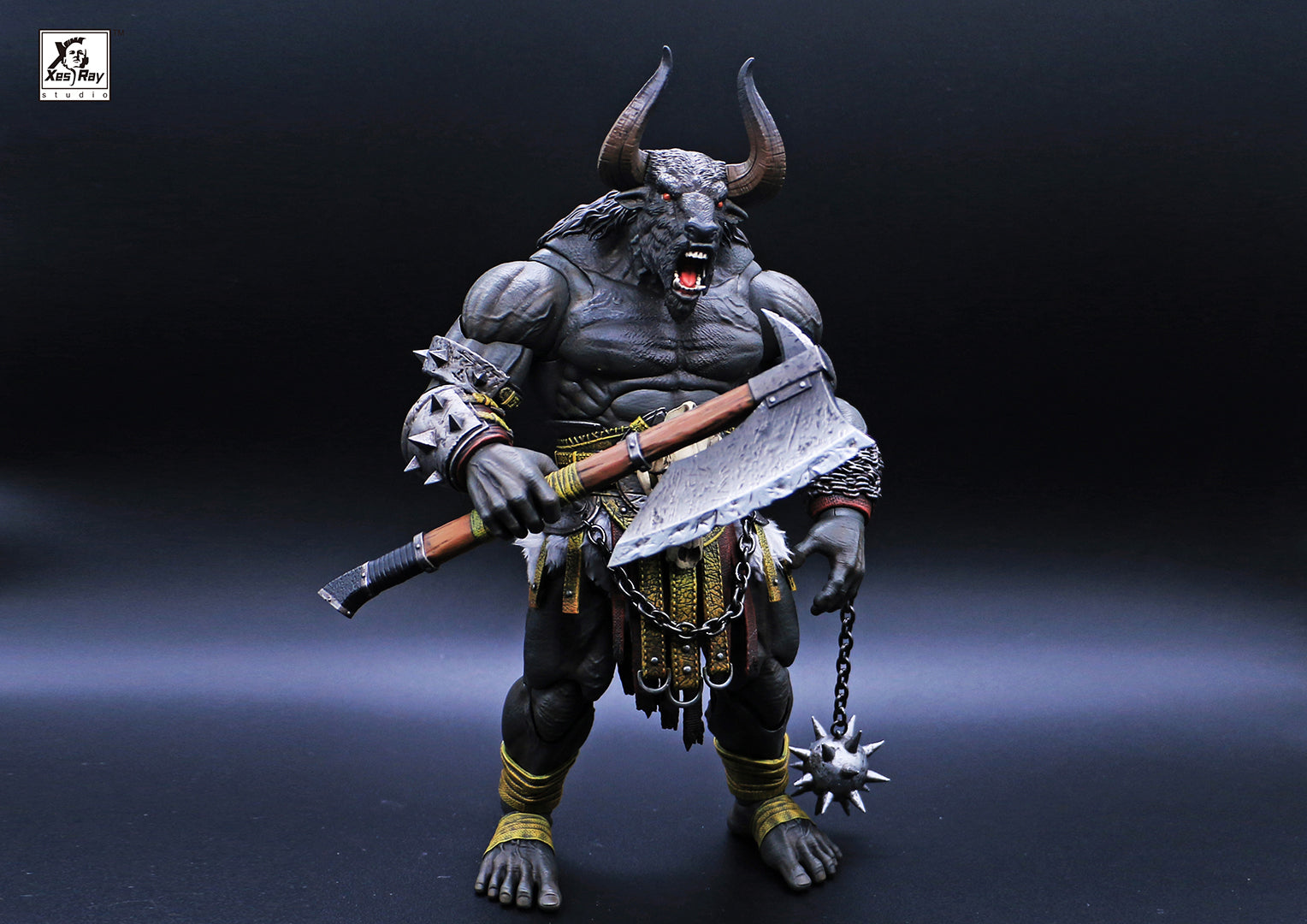 XesRay Fight For Glory 1/12 Scale 9-Inch Action Figure - Combatants Wave 4 Thales Collectible Toy for Display, Photography & Role-Playing Games (RPG)