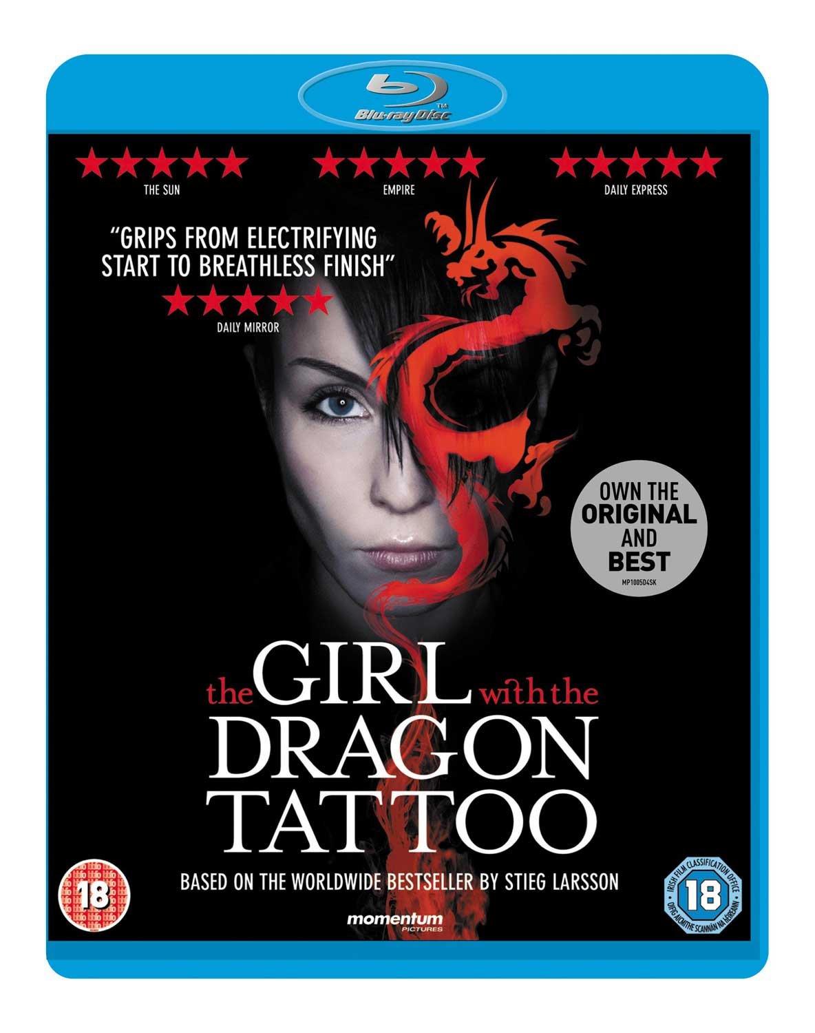 The Girl with the Dragon Tattoo Blu-ray - Crime Thriller Movie for Home Theater