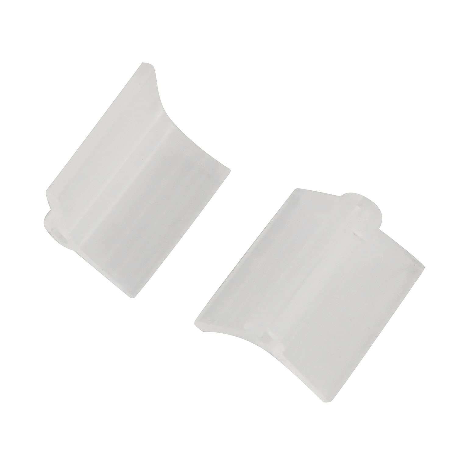 100pcs Clear Plastic Plant Grafting Clips 2mm - Horticulture Grafting Clamps for Vine, Beans, Vegetables, Fruits & Roses - Strong Support Clips for Gardening, Farming and Plant Propagation