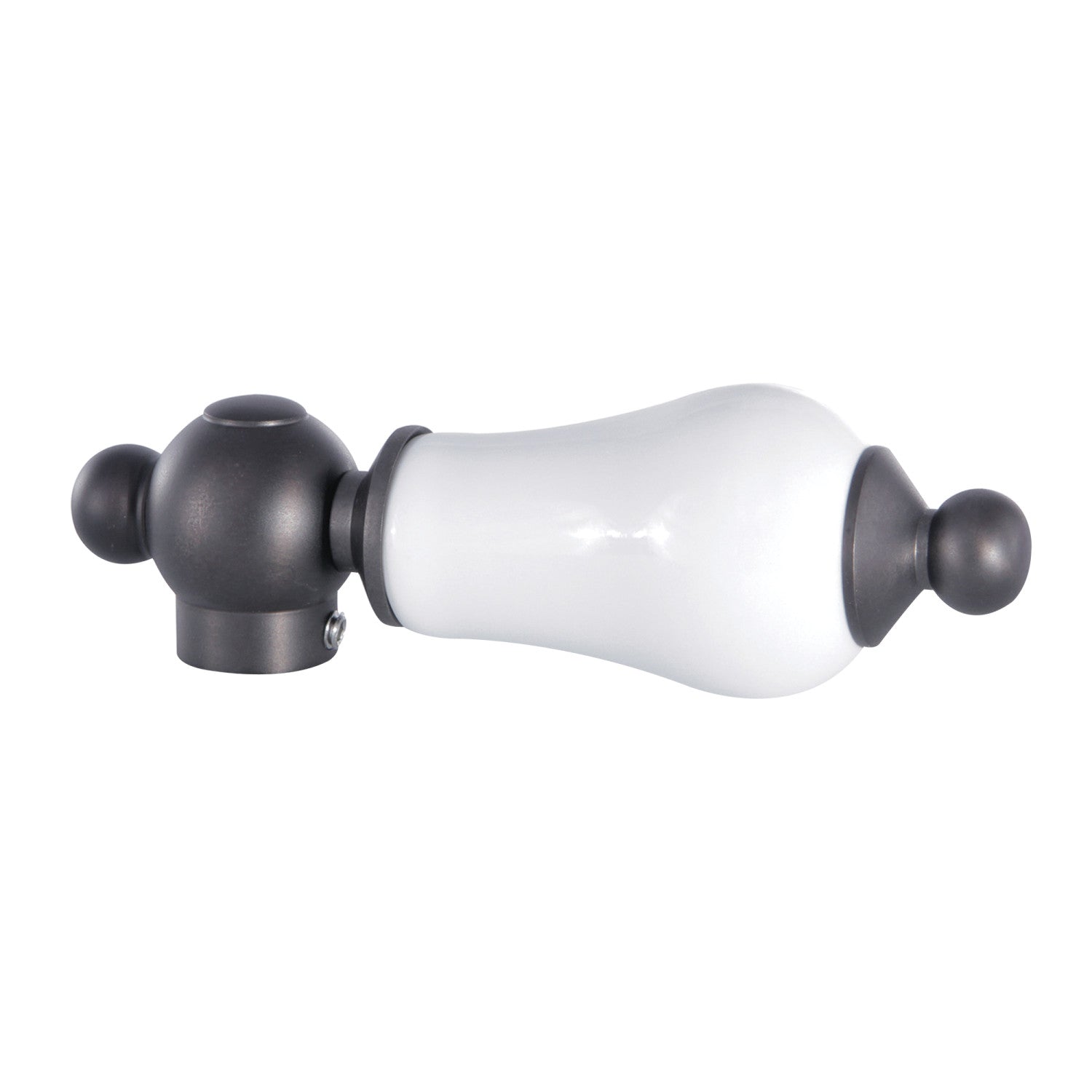 Vintage Porcelain Lever Handle Faucet - Oil Rubbed Bronze Finish - Perfect for Bathroom Sink & Kitchen Faucet Replacement