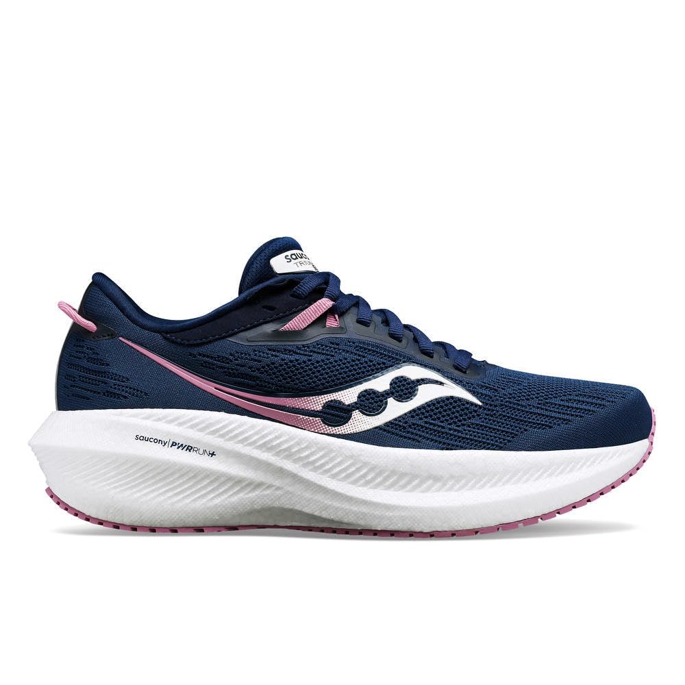 Saucony Women's Triumph 21 Running Shoes - Lightweight Cushioned Sneakers for Road Running, Jogging & Gym Workouts