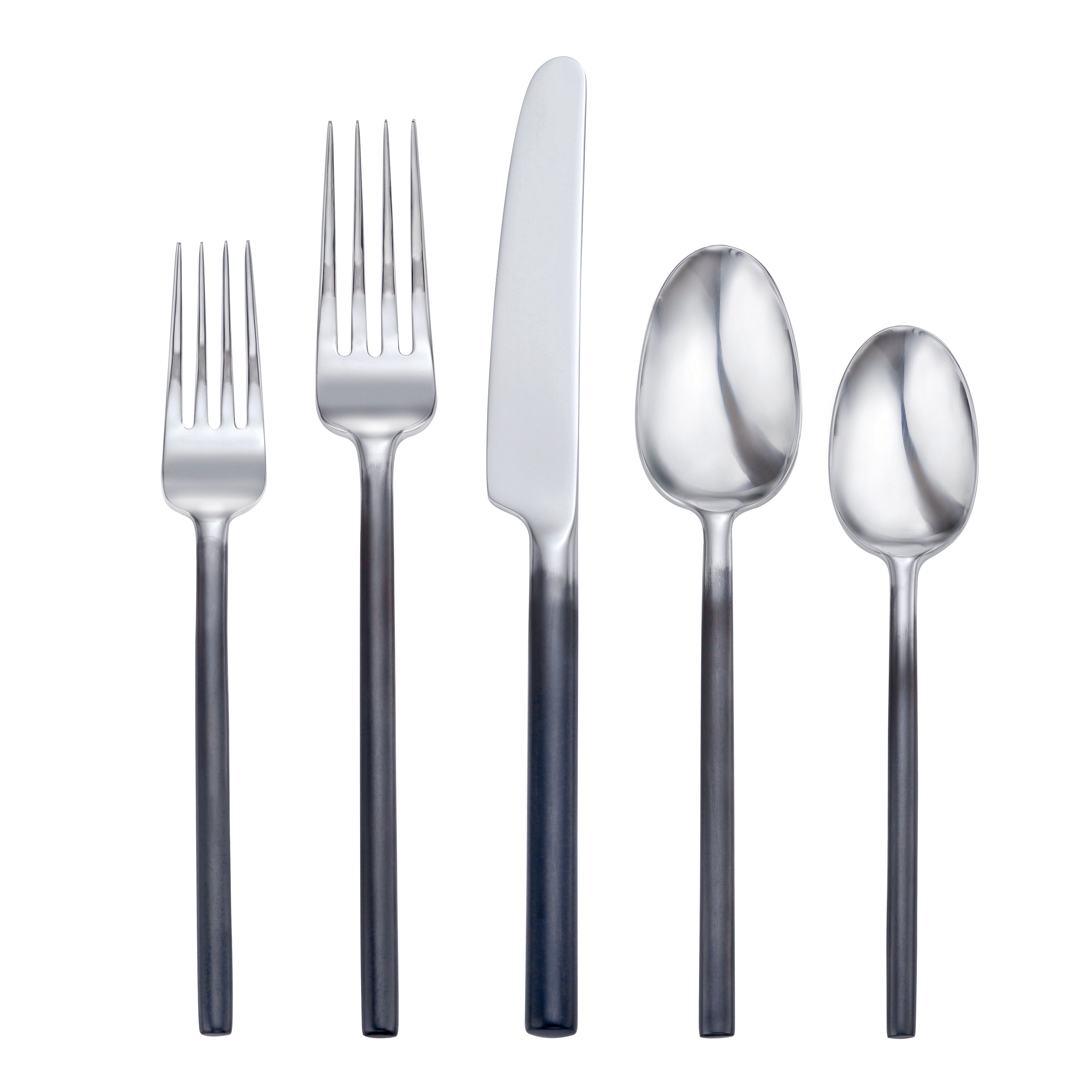 Premium Raven 20-Piece Stainless Steel Flatware Set - Elegant Silverware for 4 Place Settings - Perfect for Dinner Parties, Weddings & Everyday Dining