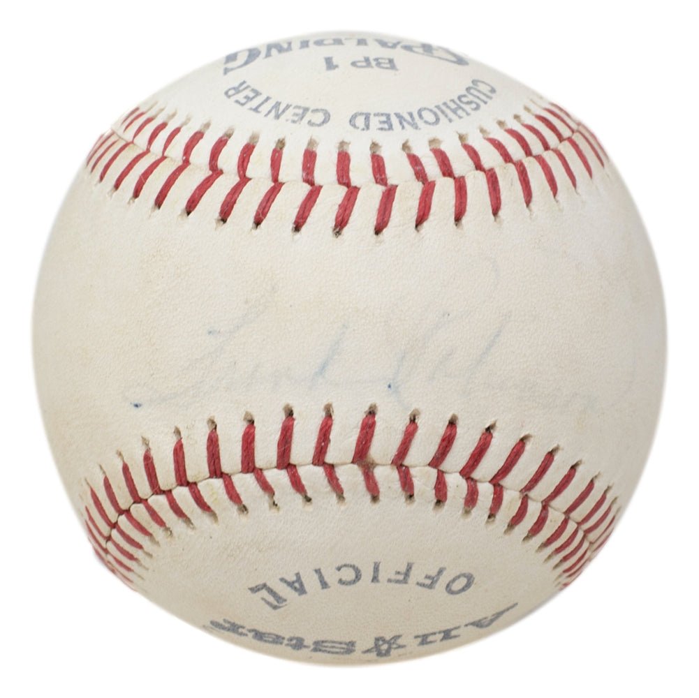 Frank Robinson Autographed Baltimore Orioles Spalding All-Star Baseball BAS AA21617 - Collectible Memorabilia for Baseball Fans & Sports Enthusiasts - Perfect for Display, Gifts, and Sports Collections