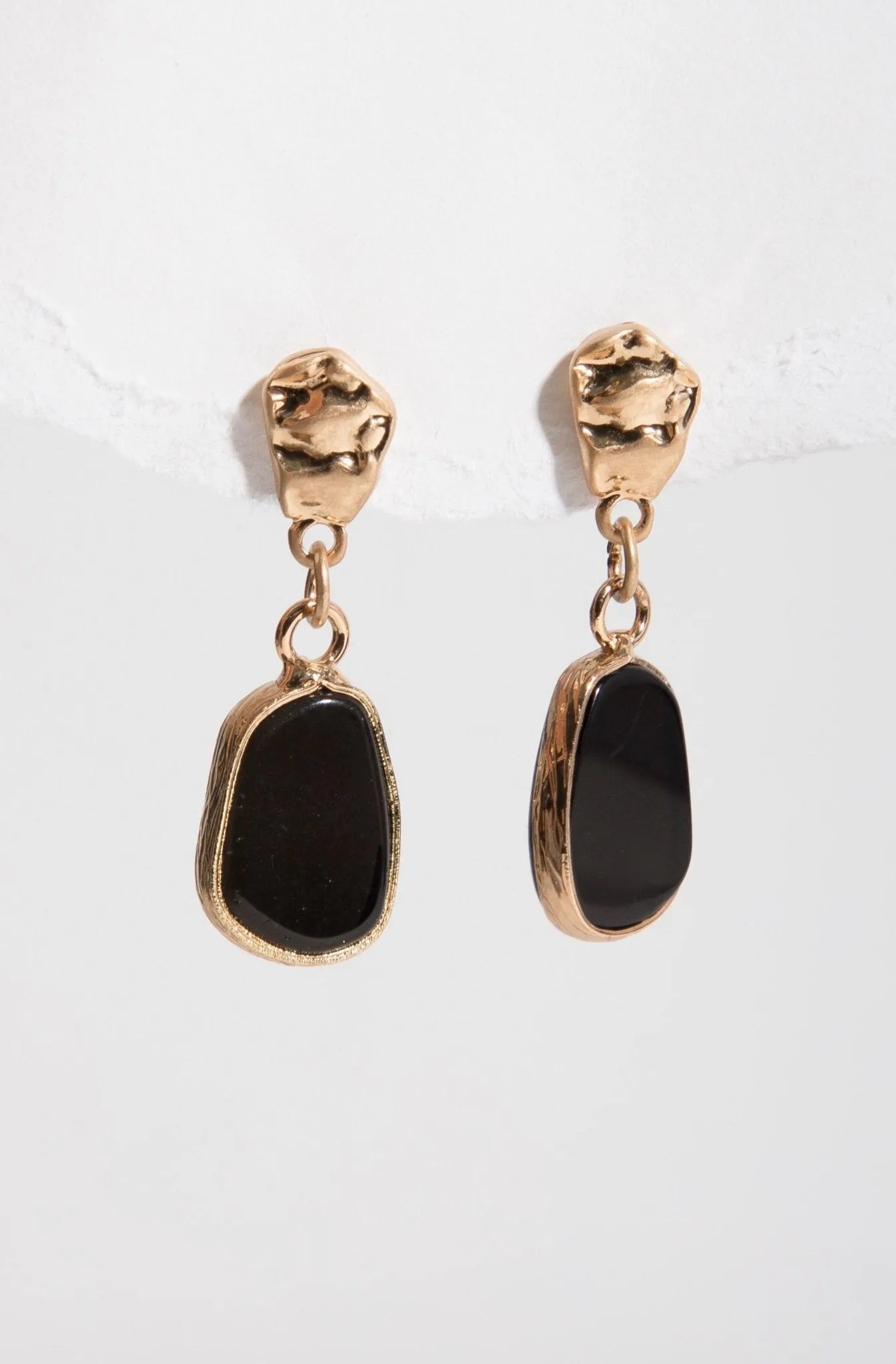 14K Gold Gemstone Drop Earrings for Women - Elegant Dangle Earrings for Party, Wedding & Evening Wear