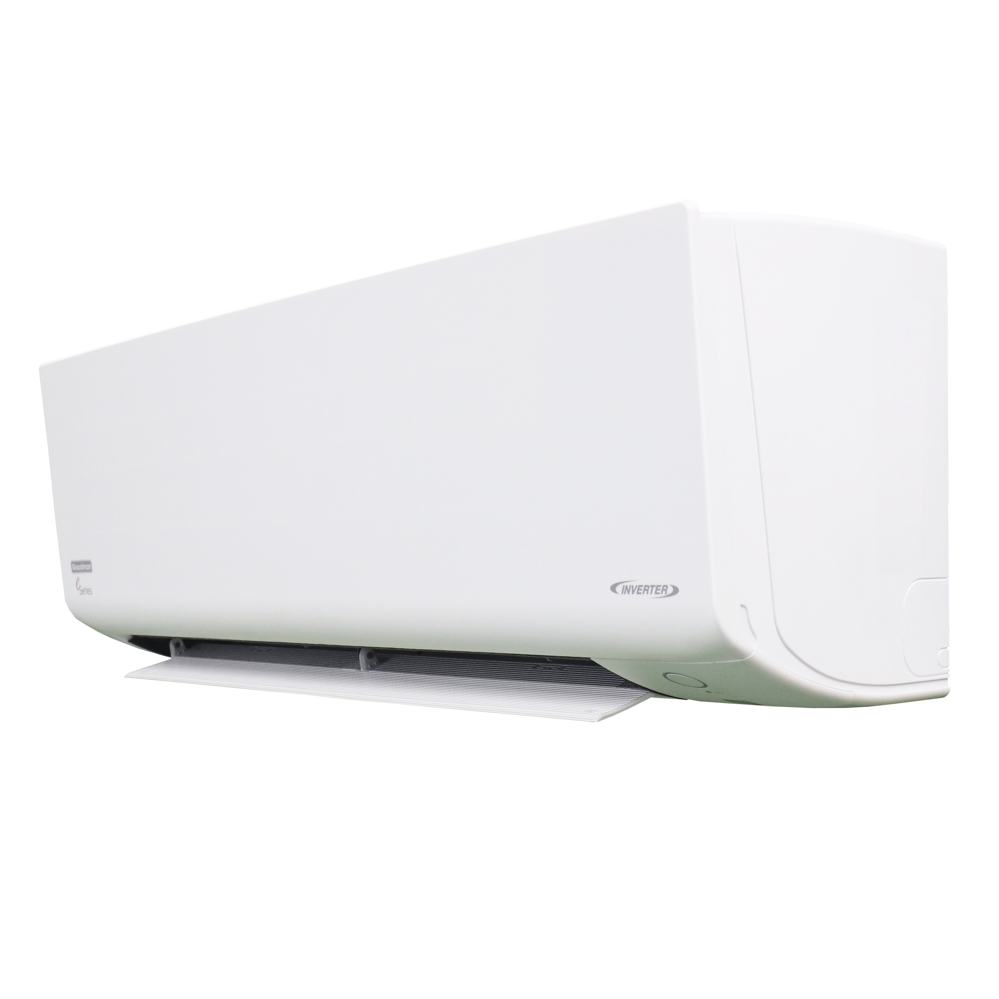 Goodman 9,000 BTU 18 SEER2 Wall Mount Ductless Mini Split Inverter AC Heat Pump - 230V | Energy Efficient Cooling & Heating for Bedrooms, Offices & Small Spaces