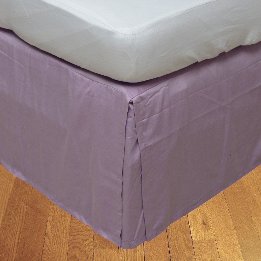 BudgetLinen King Size Box Pleated Bed Skirt - 21