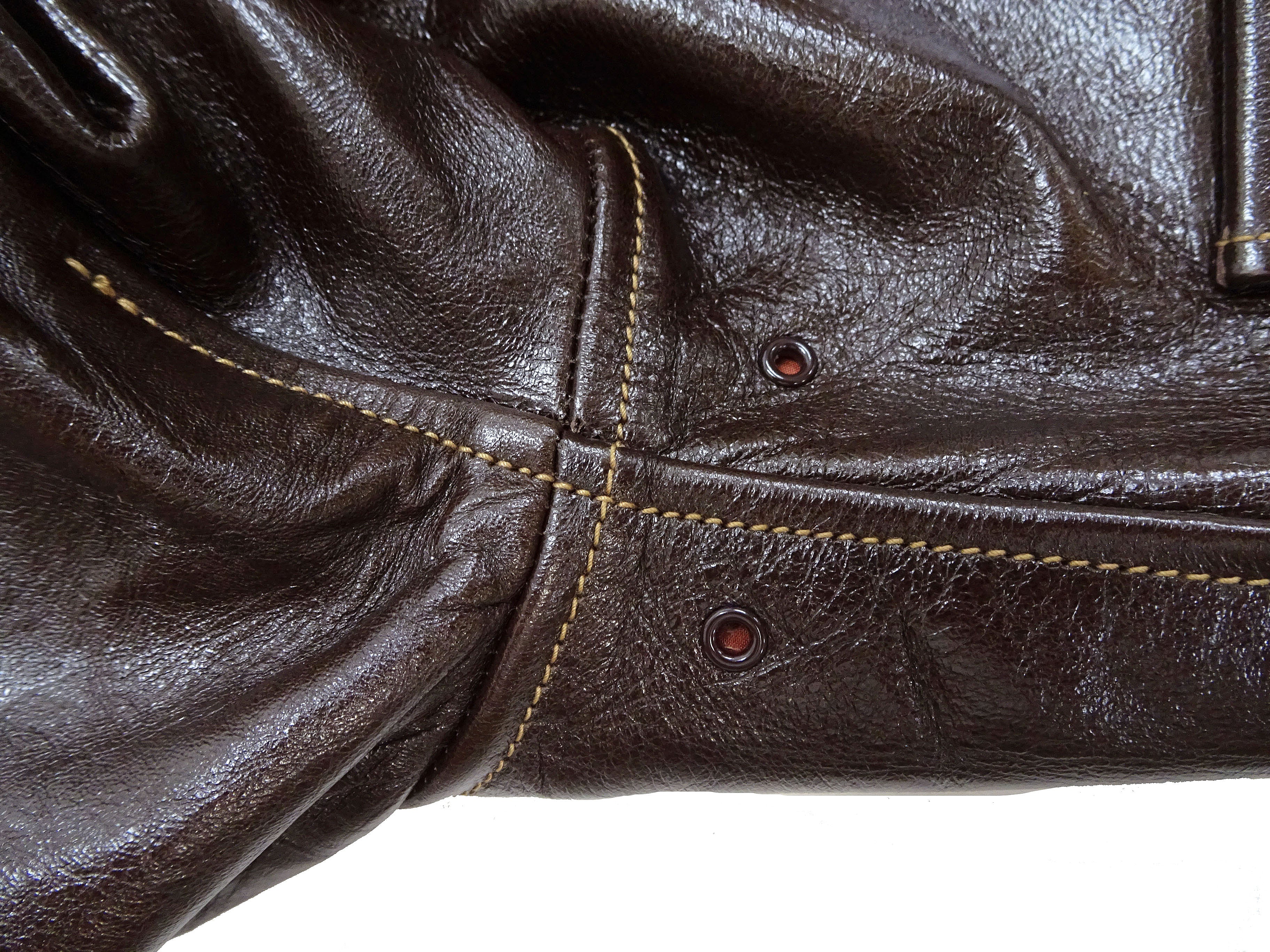 Buzz Rickson Men's A-2 Flight Jacket - Genuine Aniline Leather Bomber Jacket (BR80593, Seal Brown) - Perfect for Aviation Enthusiasts & Vintage Style Lovers