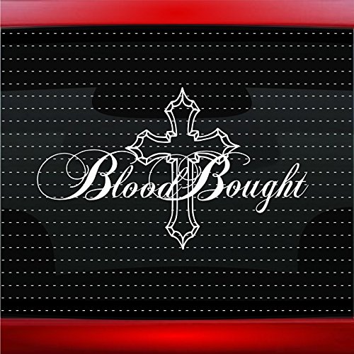 Christian Cross Car Sticker - Black Vinyl Decal for Truck & Auto Windows