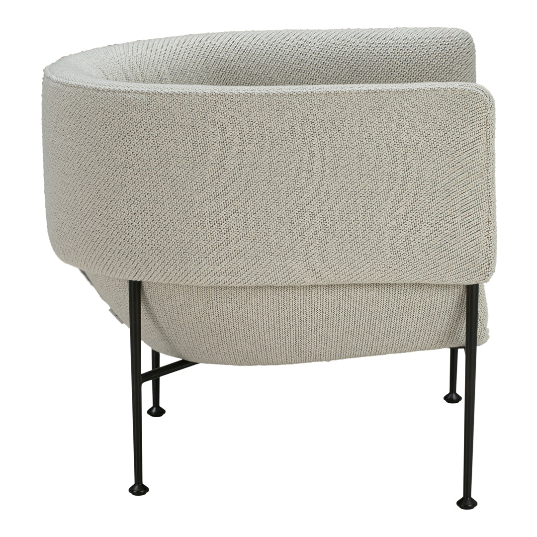 Modern Accent Chair - Mid Century Lounge Chair with Wooden Legs for Living Room, Bedroom, or Office - Comfortable Reading Chair with Soft Cushions and Ergonomic Design - Perfect for Relaxing, Napping, or Working from Home