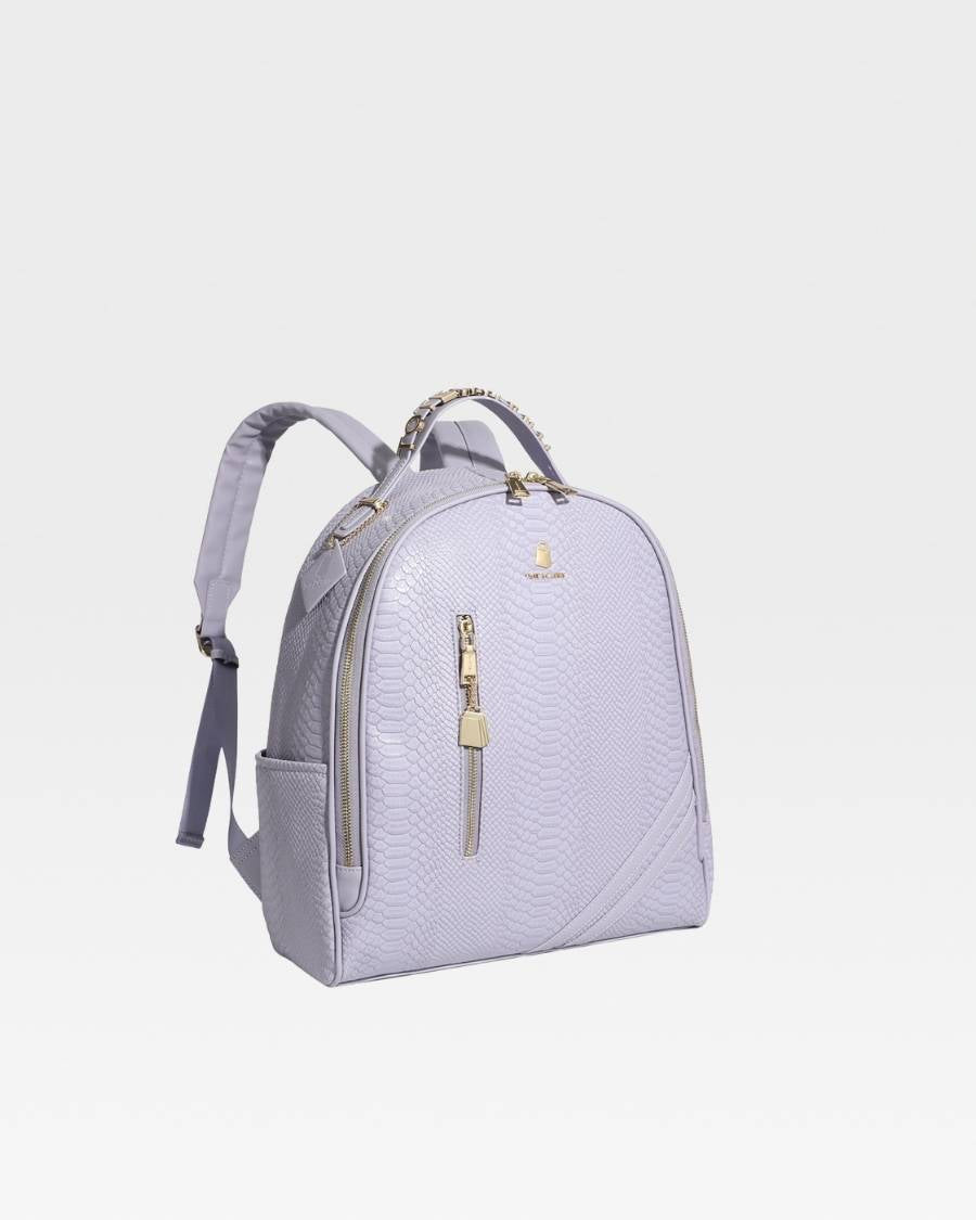 Apollo 1 BFF Backpack in Lavender - Stylish Waterproof School Backpack for Women & Girls - Perfect for College, Travel, and Everyday Use