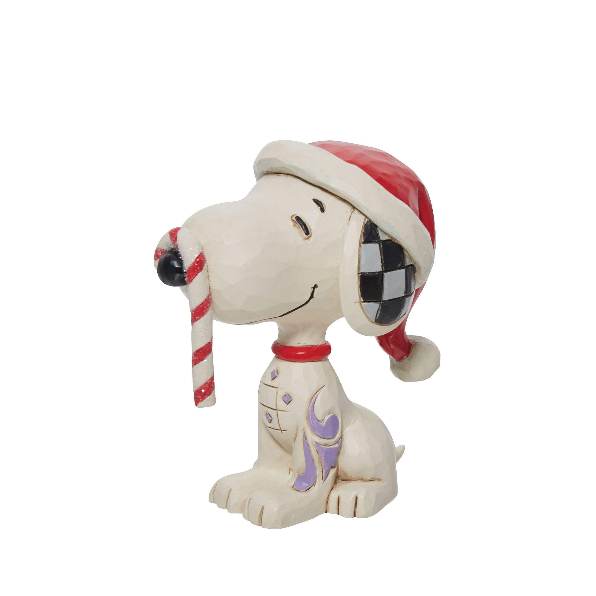 Snoopy Glitter Candy Cane Mini - Festive Christmas Candy Canes for Holiday Decorations, Party Favors & Stocking Stuffers