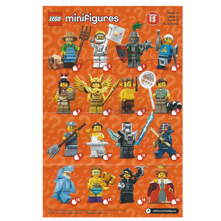 LEGO Collectible Minifigures Series 15 - Clumsy Guy (4/16) | Rare Limited Edition LEGO Figure for Collectors & Display | Perfect for LEGO Enthusiasts & Home Decor