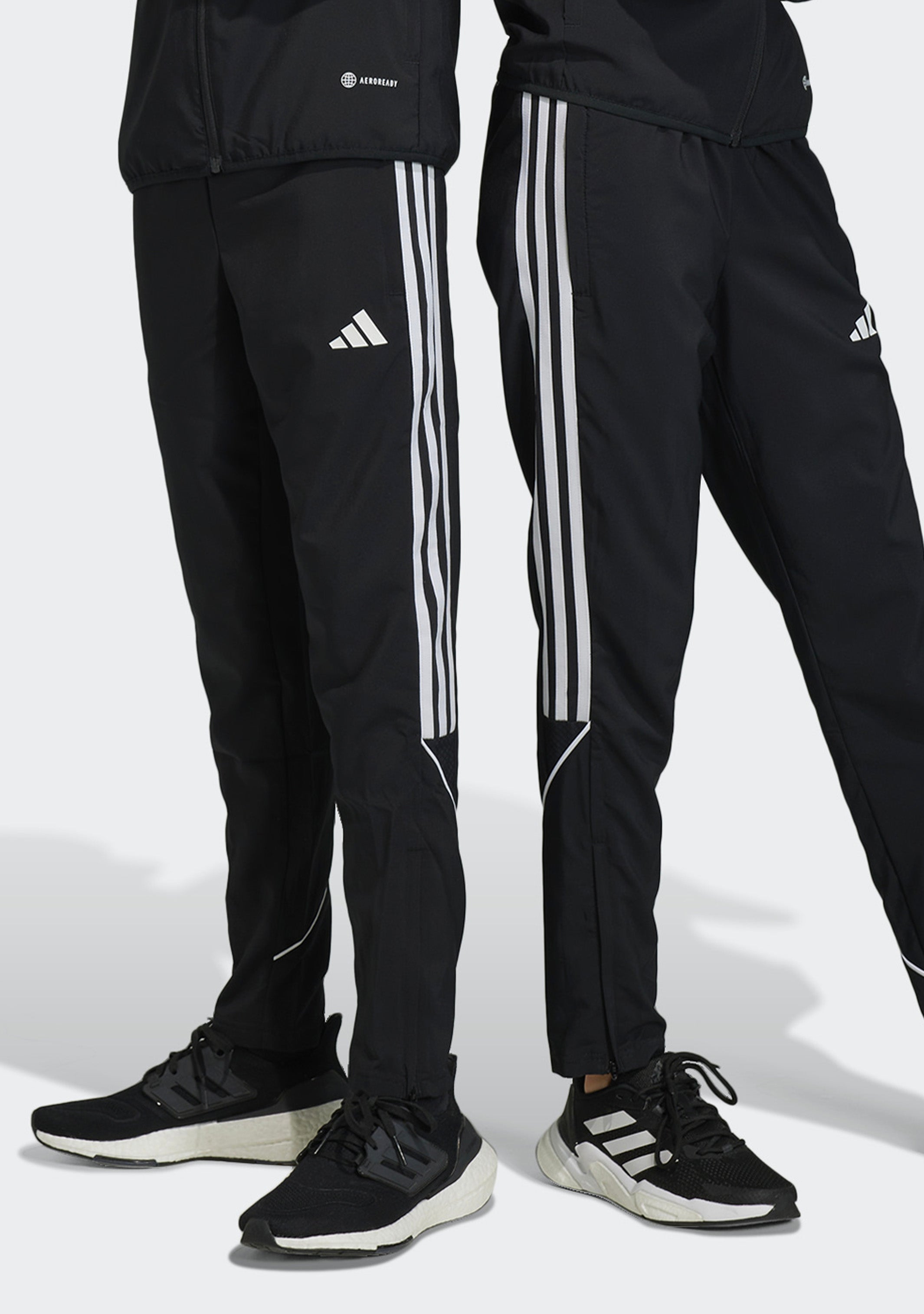 Adidas Kids' Tiro 23 League Woven Pants - Black | Youth Soccer Training Pants for Boys & Girls | Perfect for Practice, Games & Casual Wear