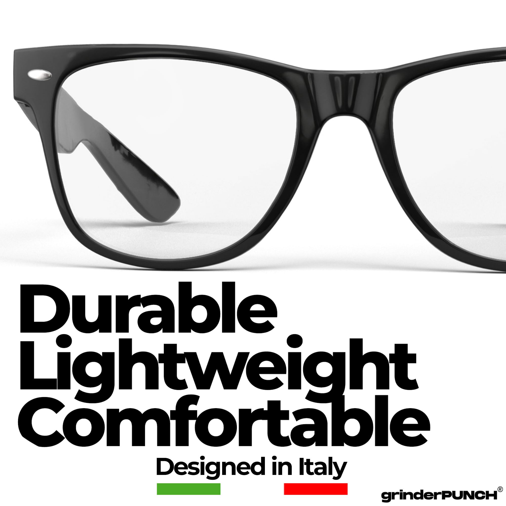 2 Pack High Magnification Reading Glasses -1.00 to -6.00 Strength | Durable Readers for Men & Women | Perfect for Reading, Crafts & Close Work