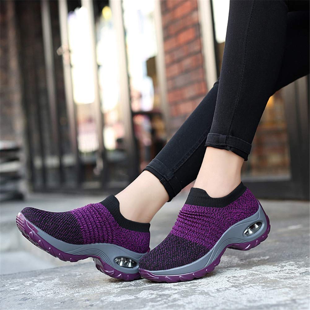 **LEADER SHOW Women's Slip-On Loafers - Comfortable Casual Walking Shoes for Nurses, Fashion Platform Sneakers - Perfect for Work, Travel & Everyday Wear**
