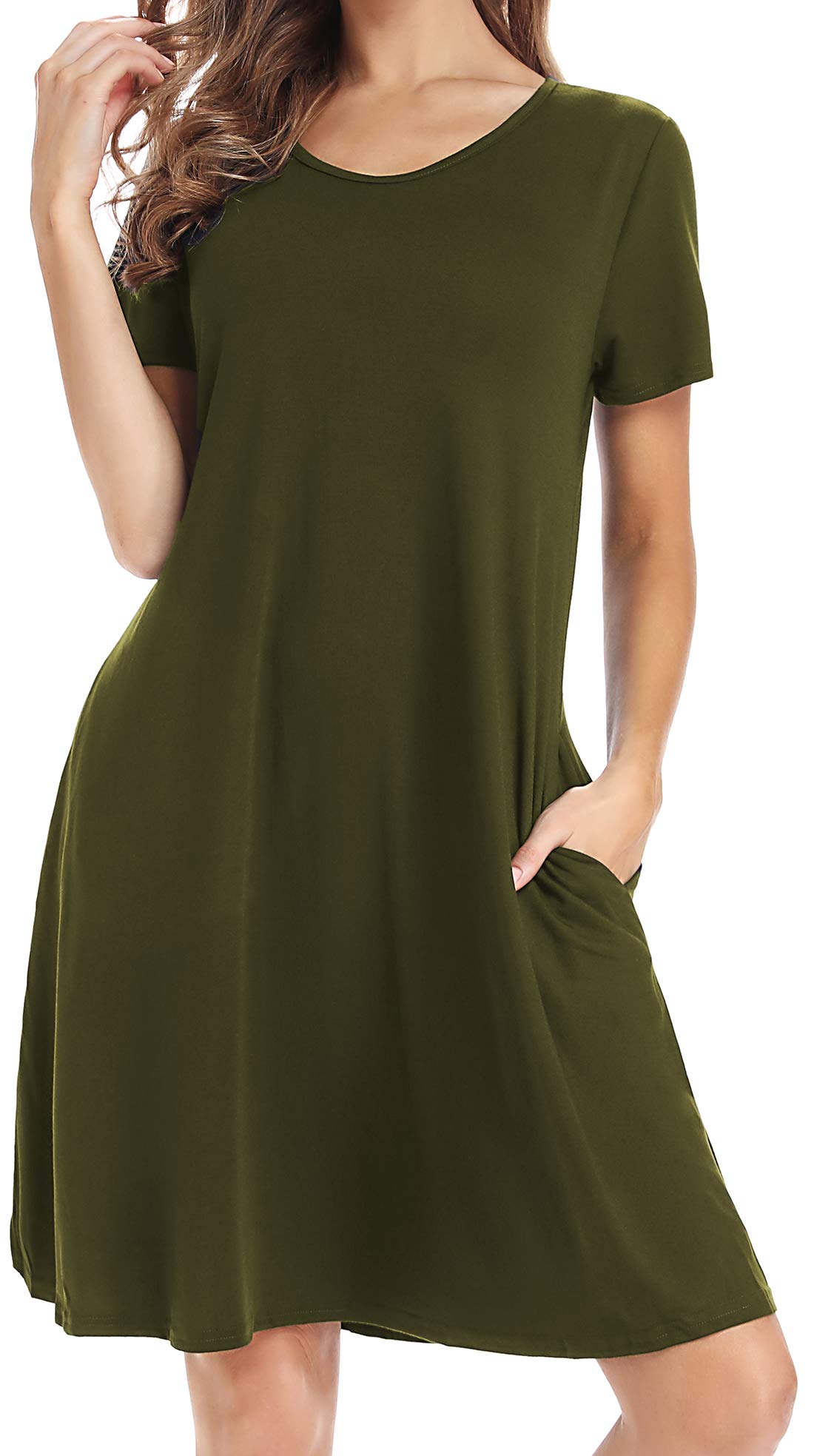 2023 Women's Floral Sundress - Casual V-Neck Backless Summer Dress with Pockets | Perfect for Beach Vacation, Garden Party & Date Night