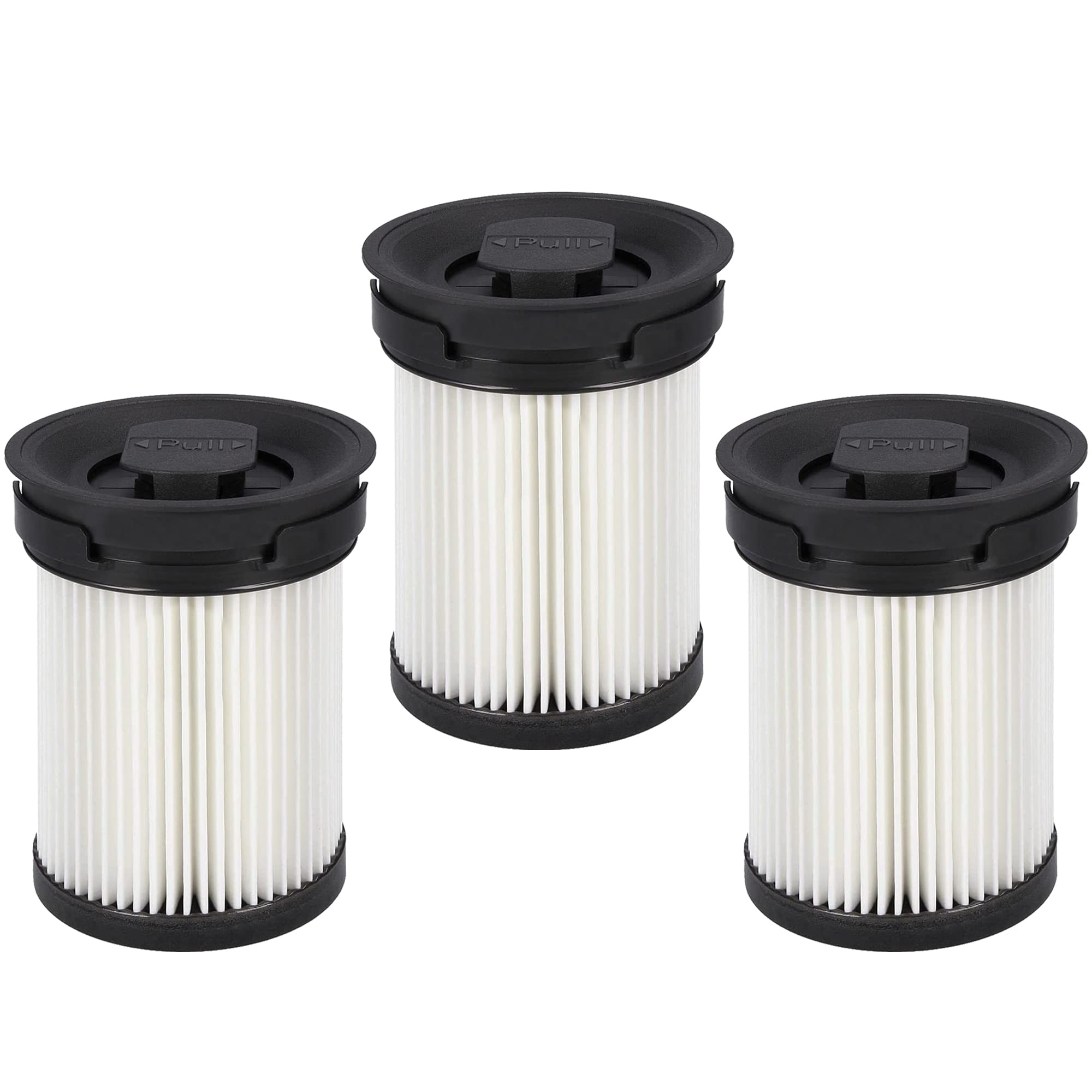 Miele TriFlex HX1 FSF Pro Cat & Dog Cordless Stick Vacuum Replacement HEPA Filters - 3 Pack Fine Dust Filter (Fits Model #11289902, 11385020, 41996704EU) - Perfect for Pet Hair, Allergen Removal & Deep Cleaning Hard Floors & Carpets