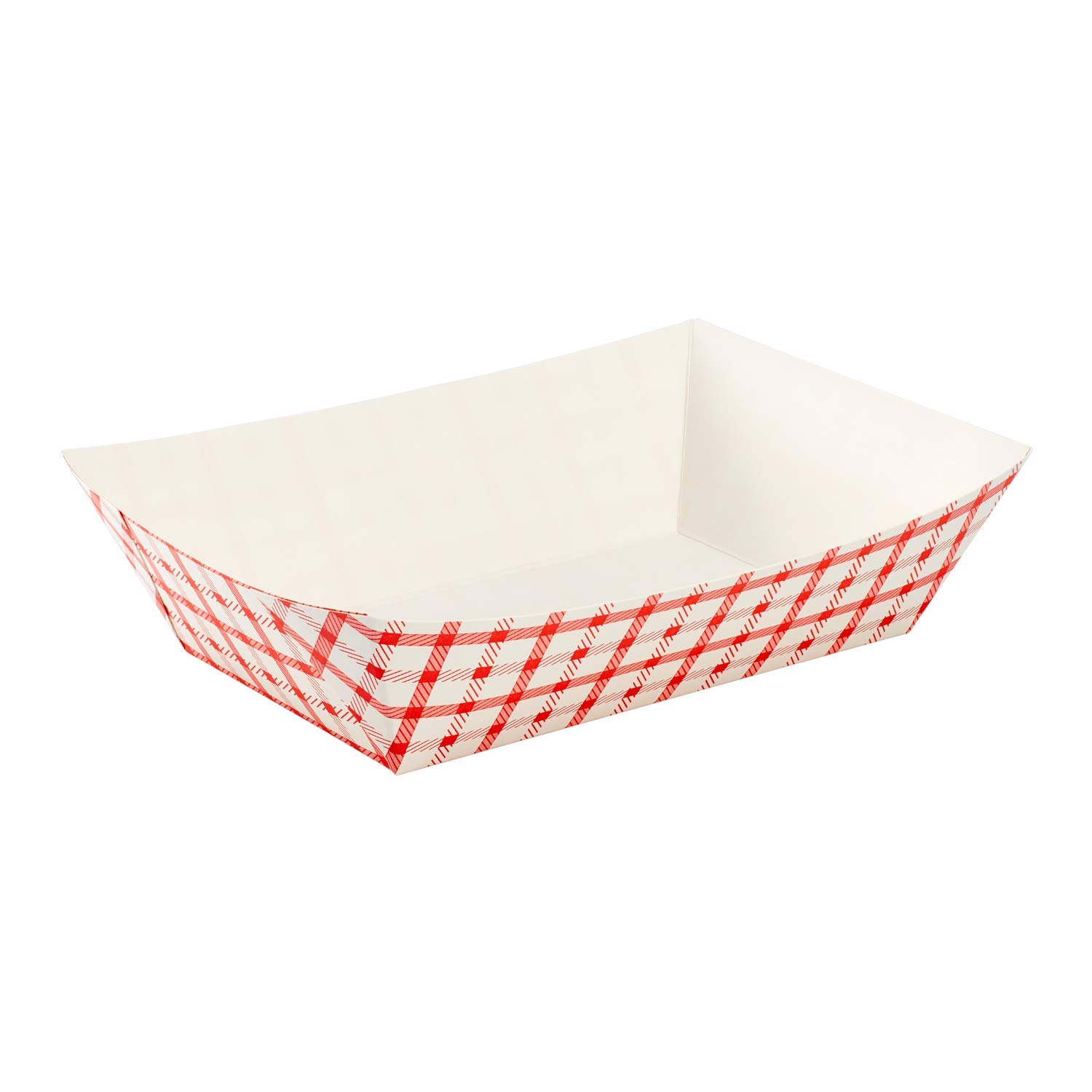 Disposable Karat Paper Food Trays [5 LB - 500 Count] - Sturdy Leak-Resistant Snack Boats for Nachos, Finger Foods & Party Appetizers | Perfect for Catering, Movie Nights & Game Day Snacks