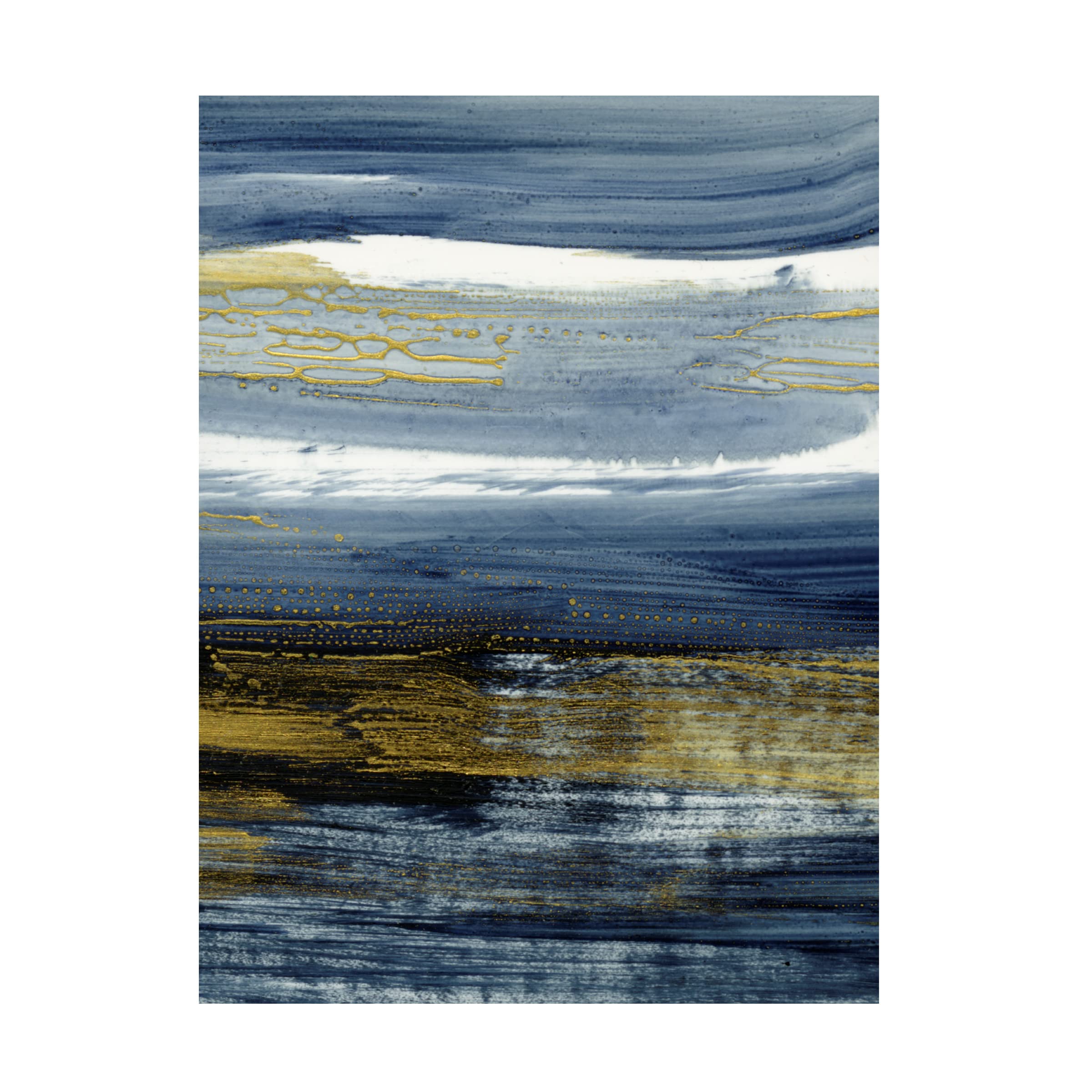 Trademark Fine Art 'Current Mood II' Canvas Wall Art by Ethan Harper - Modern Abstract Painting for Living Room, Bedroom & Office Decor