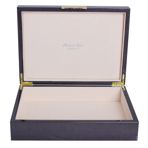 Addison Ross Lacquer Box - Elegant Decorative Storage Box for Jewelry, Keepsakes & Home Decor | Perfect for Gift Giving & Organizing Small Items