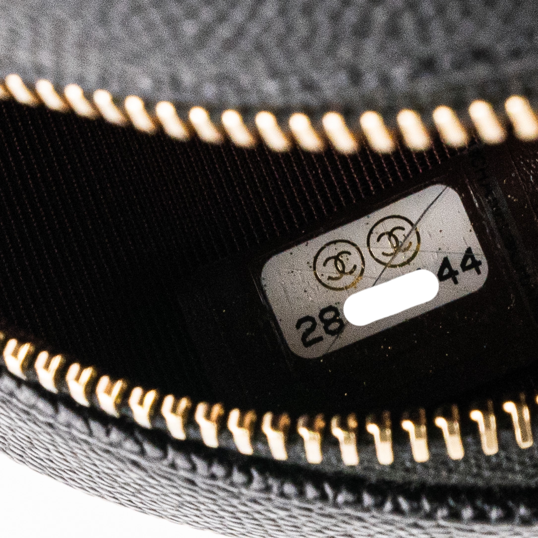 Chanel Mini Round Caviar Leather Crossbody Bag - Black Luxury Handbag for Women | Perfect for Evening Parties, Date Nights & Special Occasions