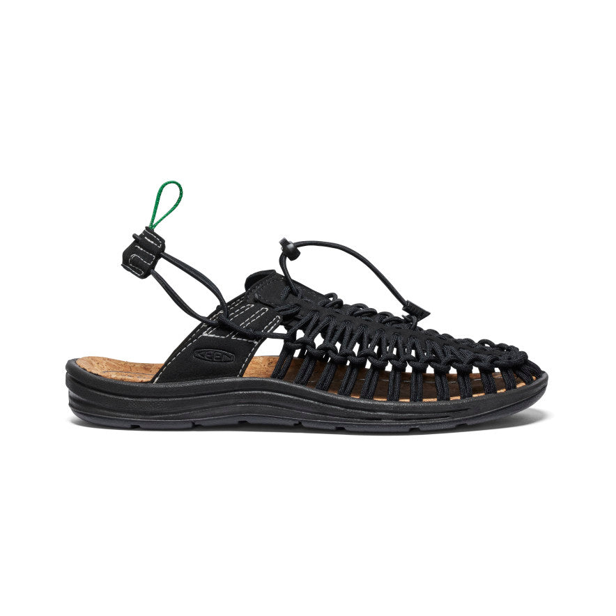 UNEEK II Convertible Sandals for Men & Women - Black/Jolly Green | Lightweight & Comfortable Hiking, Walking & Outdoor Adventure Footwear