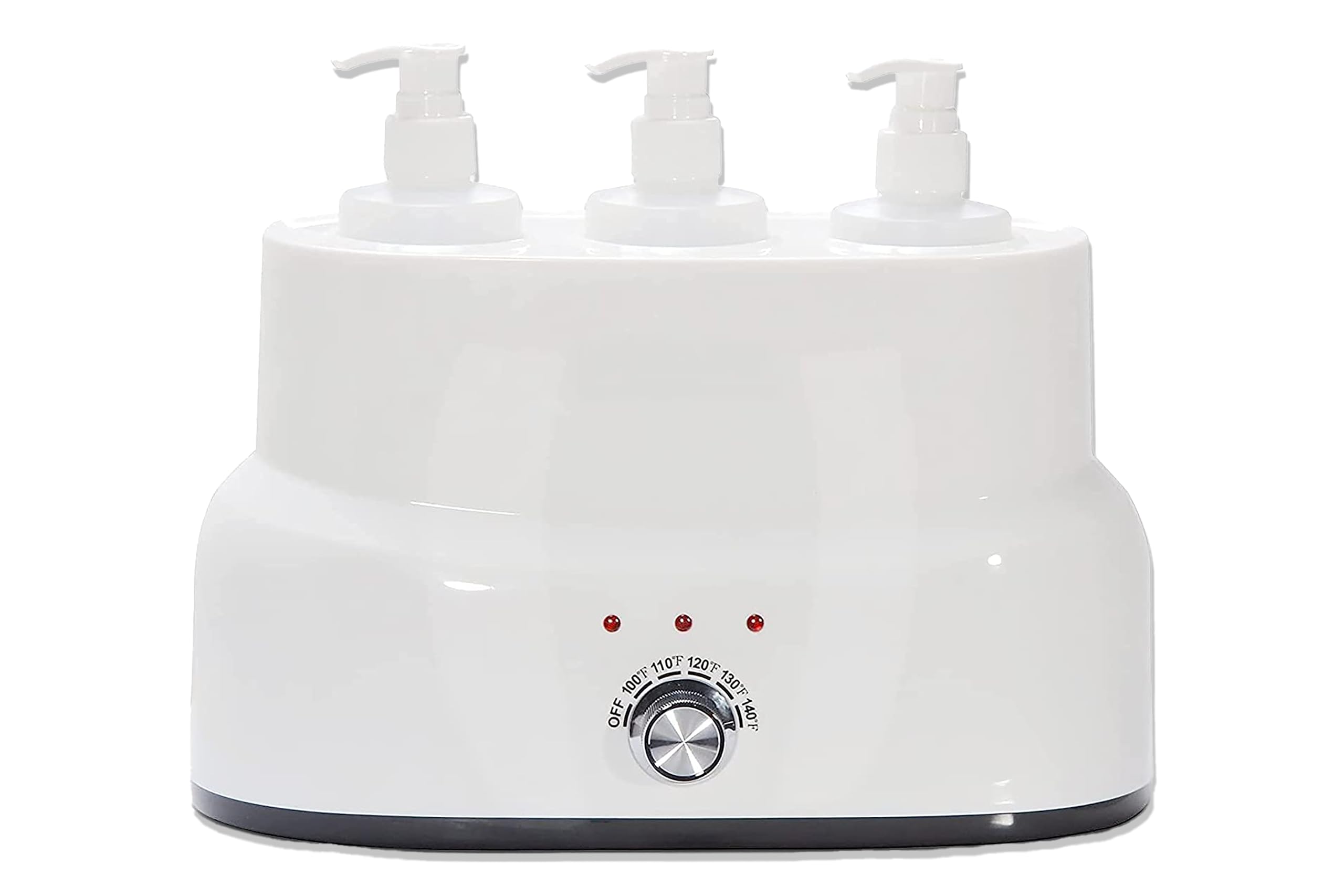 Amethyst Lake Essential Oil Warmer Dispenser - Plug-in Electric Aromatherapy Diffuser with 3 Bottles, Home & Spa Scented Oil Heater for Relaxation, Massage & Stress Relief