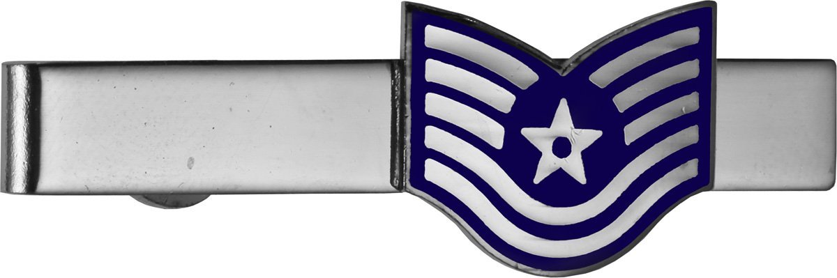 Air Force Sergeant Tie Bar - Military-Inspired Tie Clip for Formal Attire | Perfect for Weddings, Business Meetings & Military Events