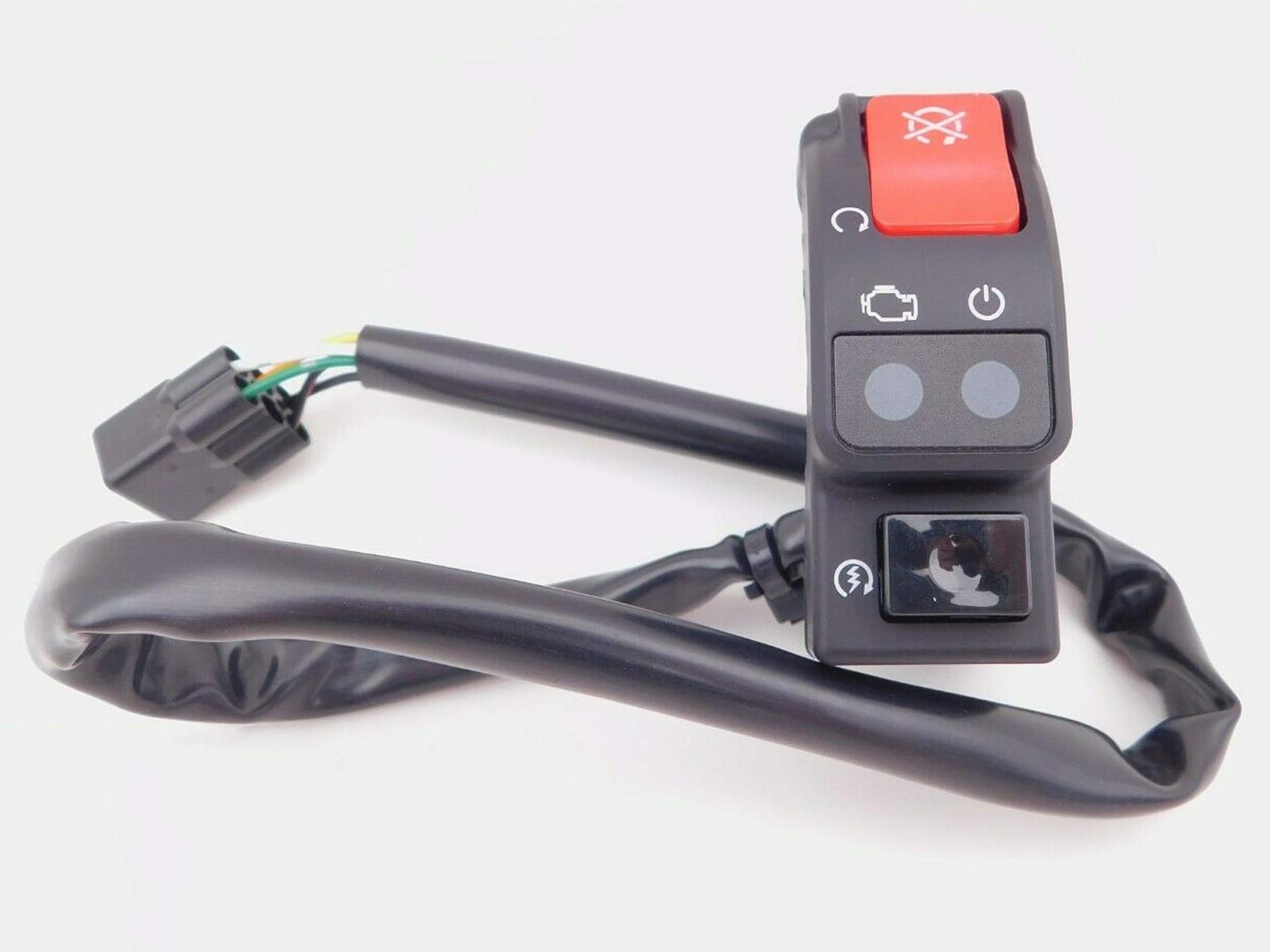 Honda 2019-2024 CRF110F CRF125F OEM Engine Stop Kill Switch 35130-K28-A61 - Replacement Part for Dirt Bike & Off-Road Motorcycle Safety