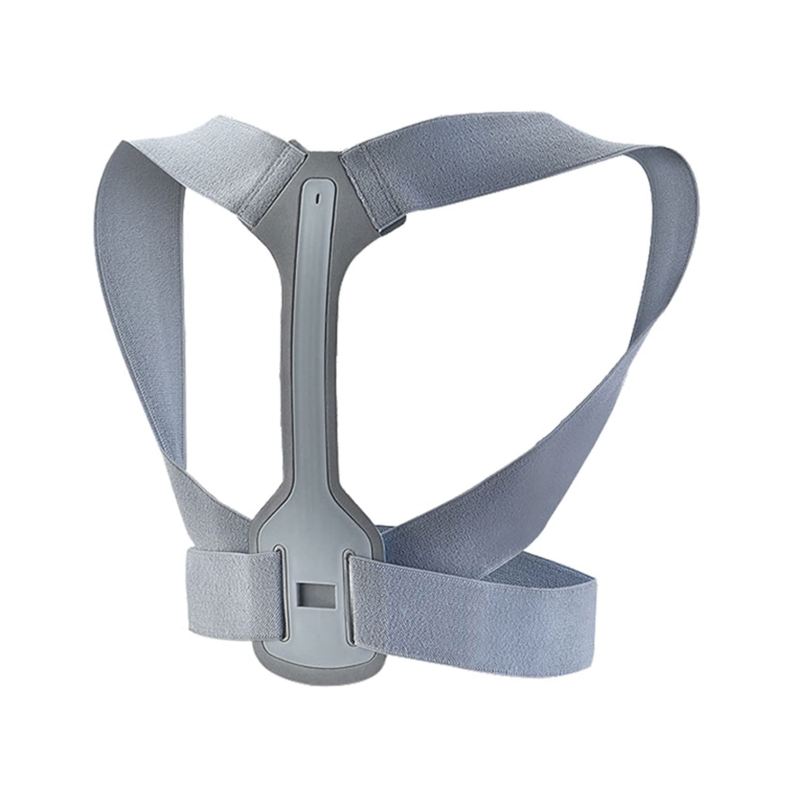 JBIVW KJACR Posture Corrector - Breathable Back & Shoulder Support Brace for Clavicle & Spine Alignment, Slouching Prevention (Gray, Medium) - Ideal for Office Work, Gaming & Daily Posture Improvement