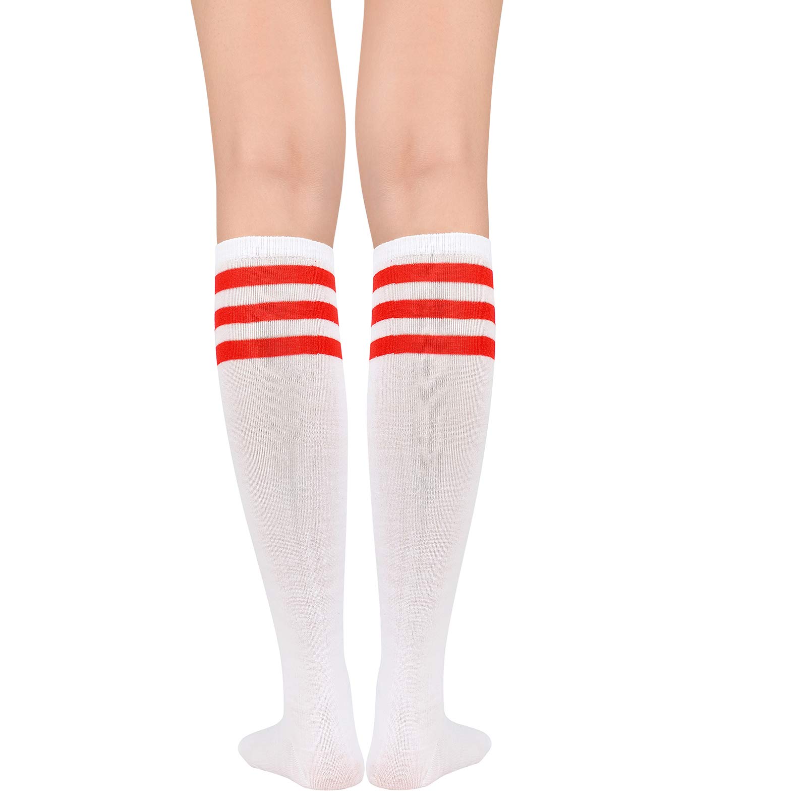 American Trends Women's Softball Socks - Knee High Sports Socks for Baseball, Cosplay & Party - Comfortable Athletic Stockings for Sports, Halloween Costumes & Everyday Wear