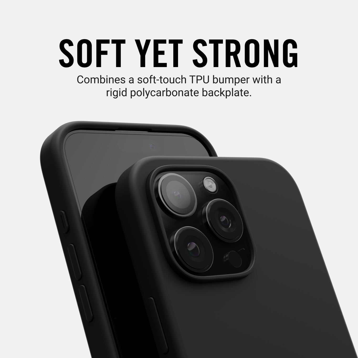 Premium Matte Black iPhone 16 Plus Charging Kit - Fast Charging Cable & Adapter Set for Home, Office & Travel