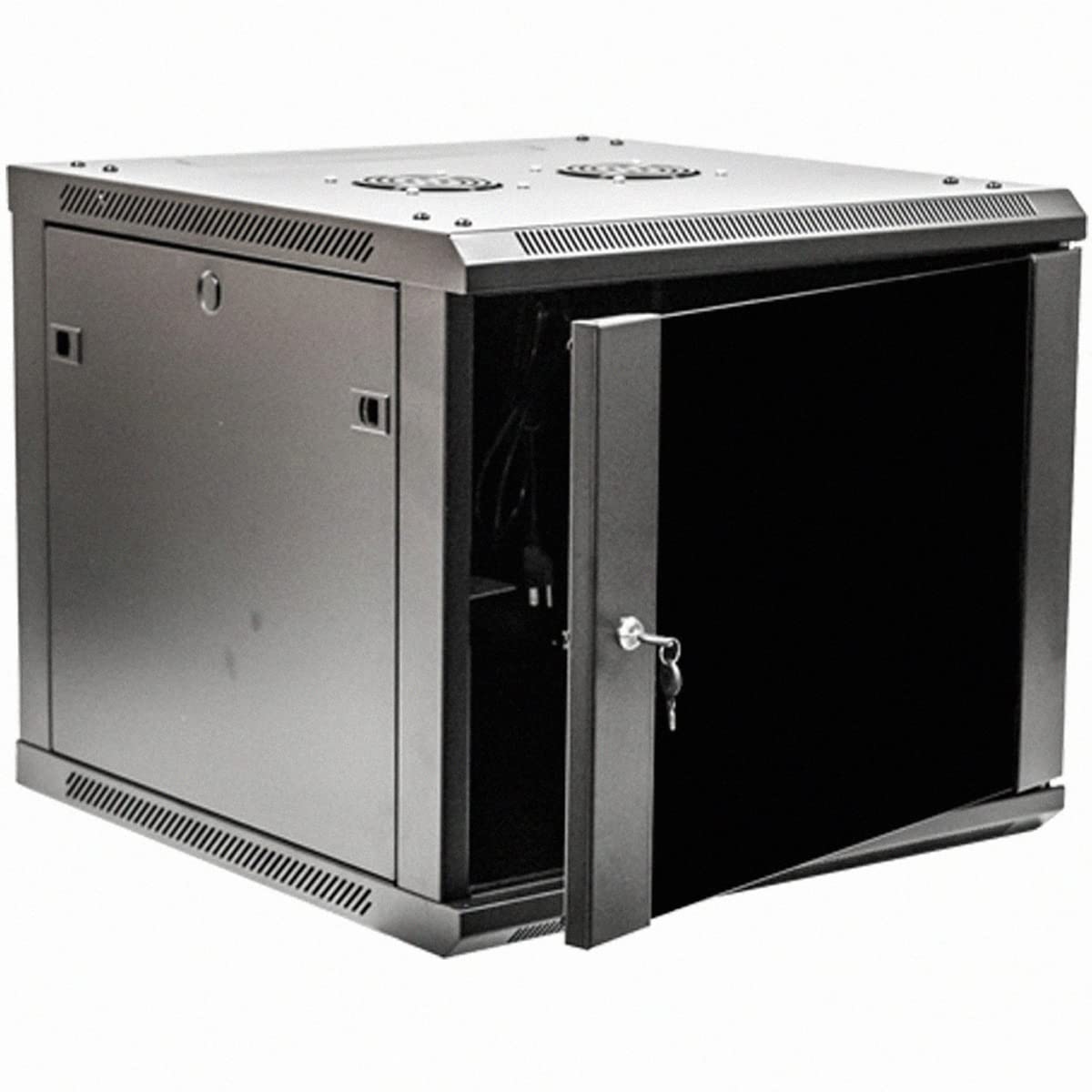 NavePoint 9U Wall Mount Server Rack Cabinet - 23.6