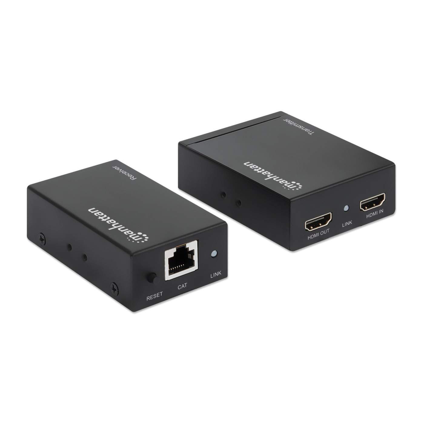 1080p HDMI over Ethernet Extender Kit - Long Distance HD Video & Audio Transmission for Home Theater, Conference Room & Gaming Setup