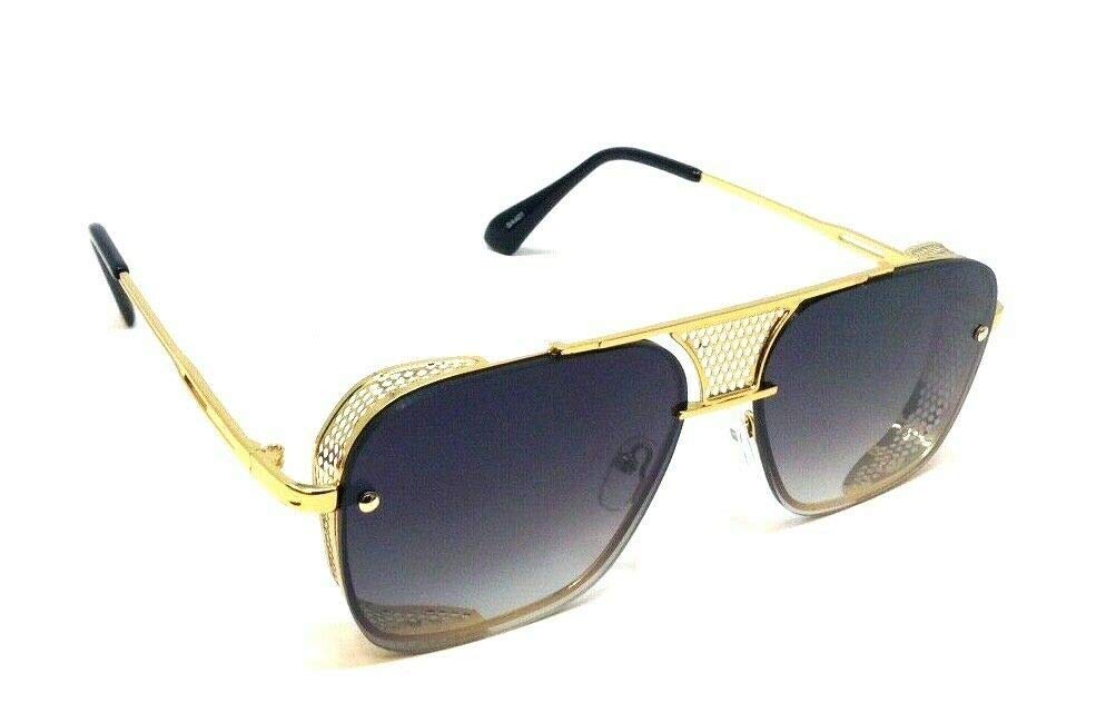 Premium Square Aviator Sunglasses with Floating Lenses - UV Protection Polarized Shades for Driving, Travel & Outdoor Activities