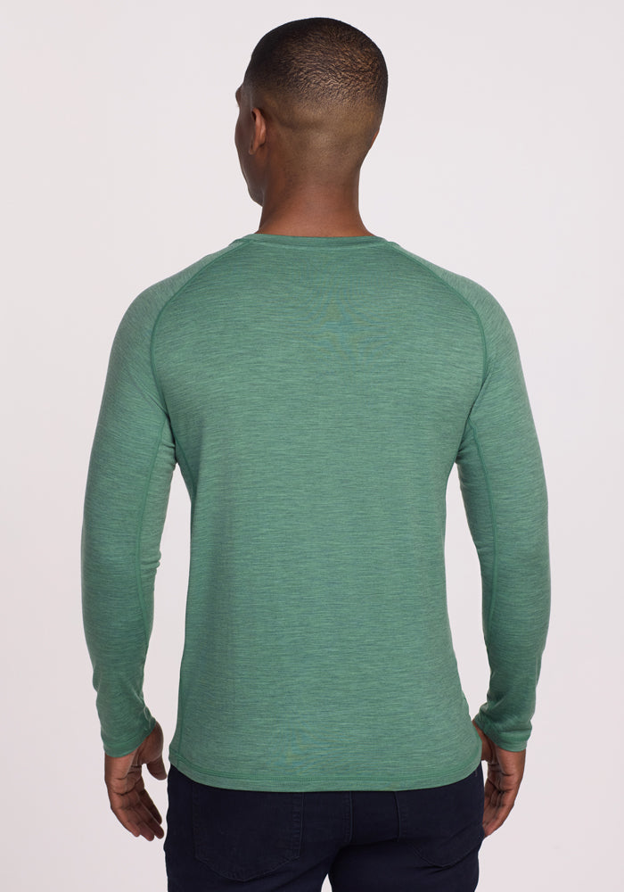 Premium Essential Tee for Men & Women - Soft Cotton Crewneck T-Shirt in Sea Mist Color | Casual Wear, Layering, Everyday Outfits