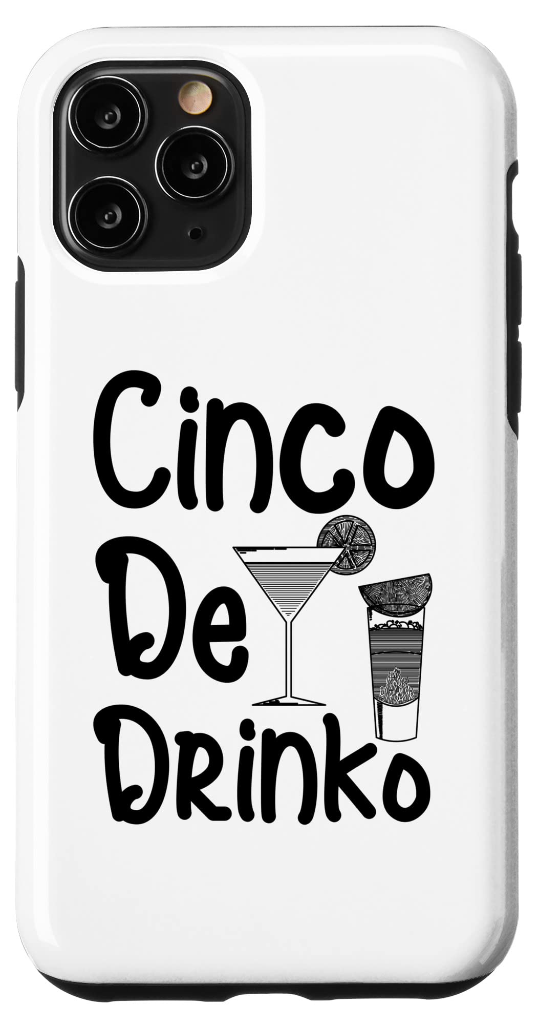 iPhone 11 Pro Case - Cinco De Mayo Mexican Fiesta Party Design - Perfect for Drinking Parties, Celebrations & Festive Gatherings