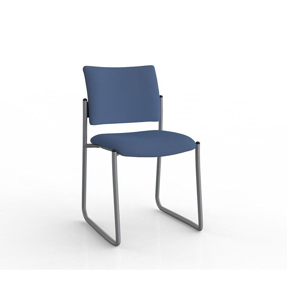 Que Visitor Chair - Comfortable & Durable Office Guest Chair for Reception, Waiting Room, or Conference Room - Modern Design with Ergonomic Support