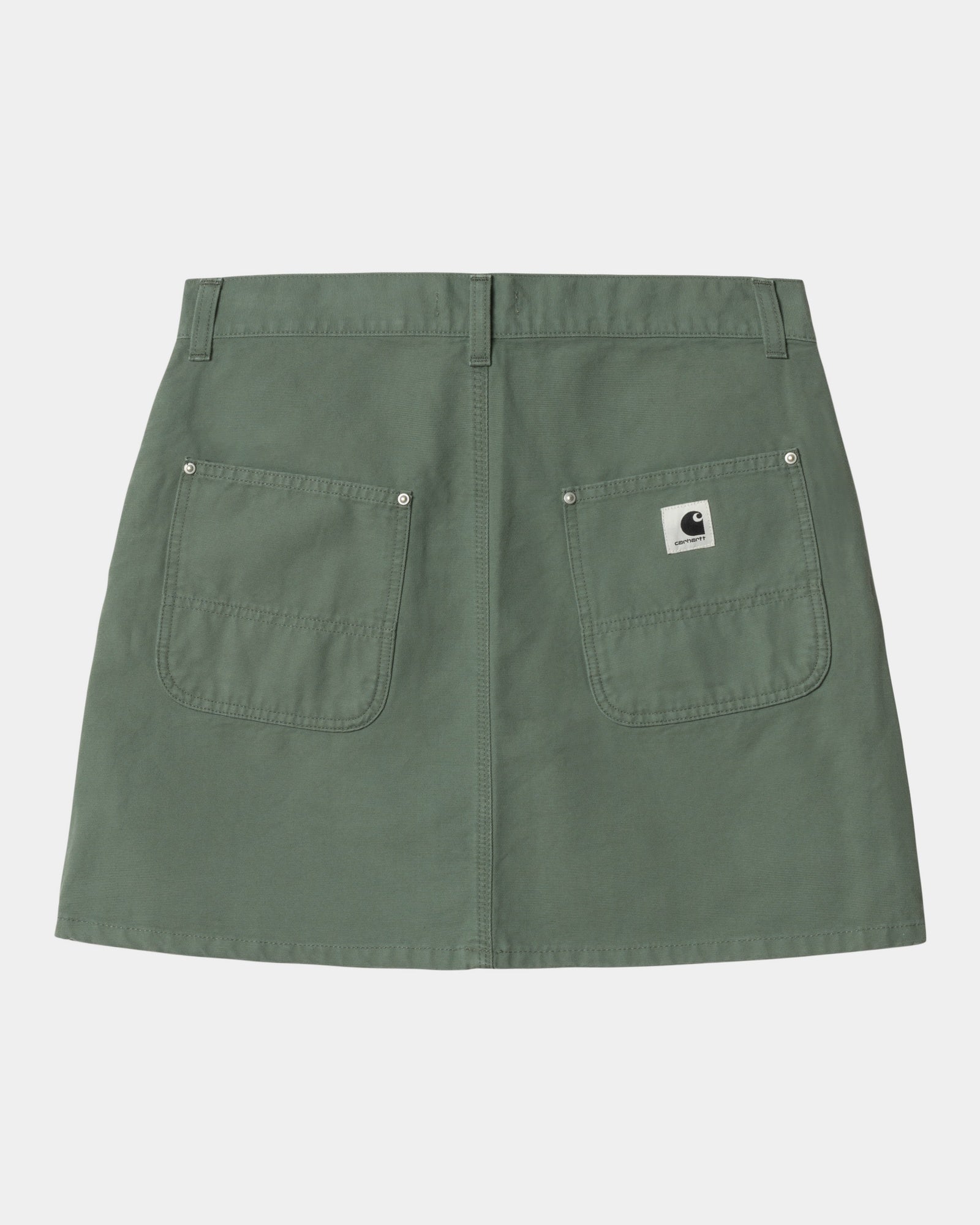 Maeve Double Knee Denim Skirt for Women | Vintage Stone Washed Park Style | Casual Outfit, Streetwear, and Everyday Wear