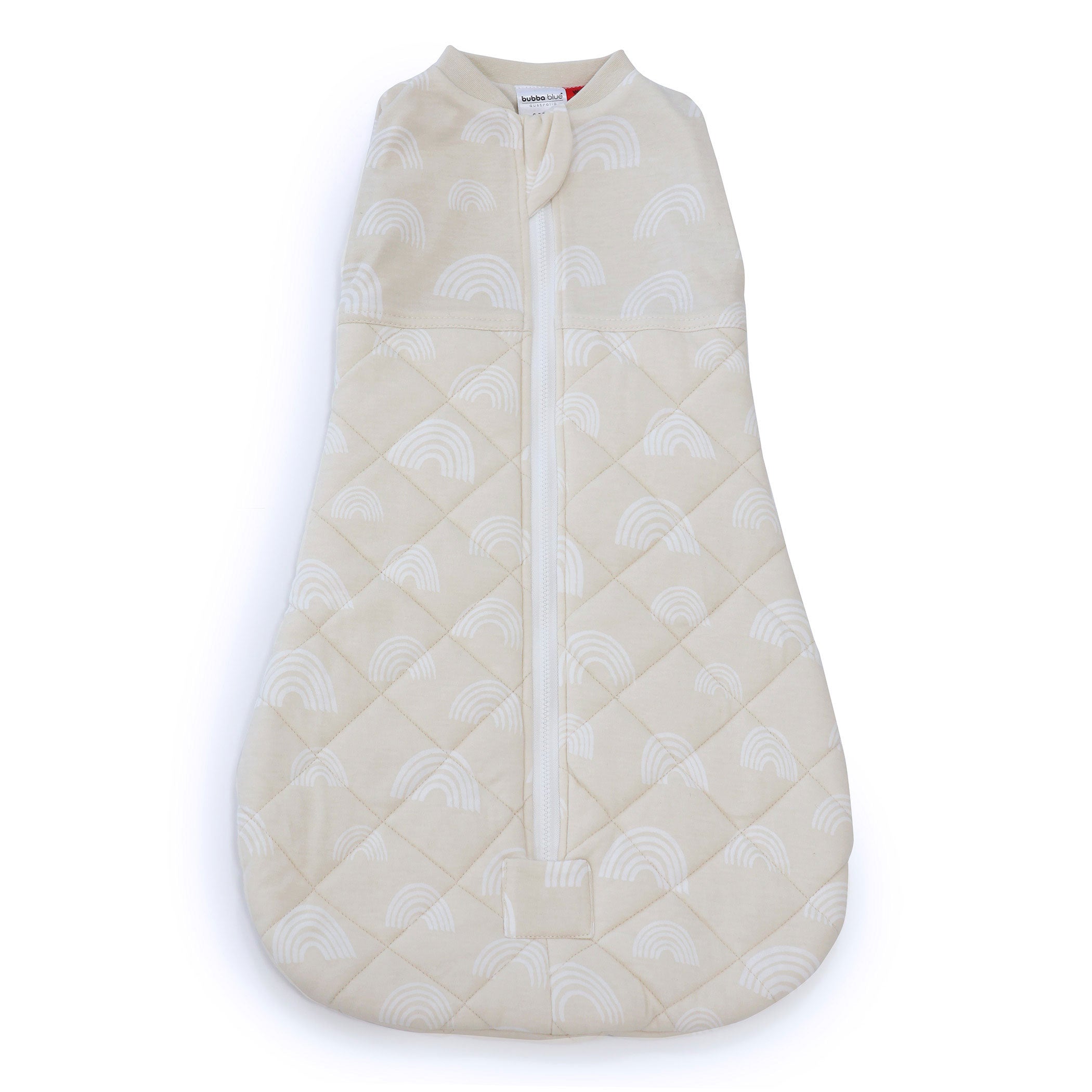 Nordic 2.5 TOG Swaddle Sleep Bag for Babies - Soft & Breathable Cotton Sleeping Sack - Perfect for Nursery, Daycare & Travel (Sand Color)