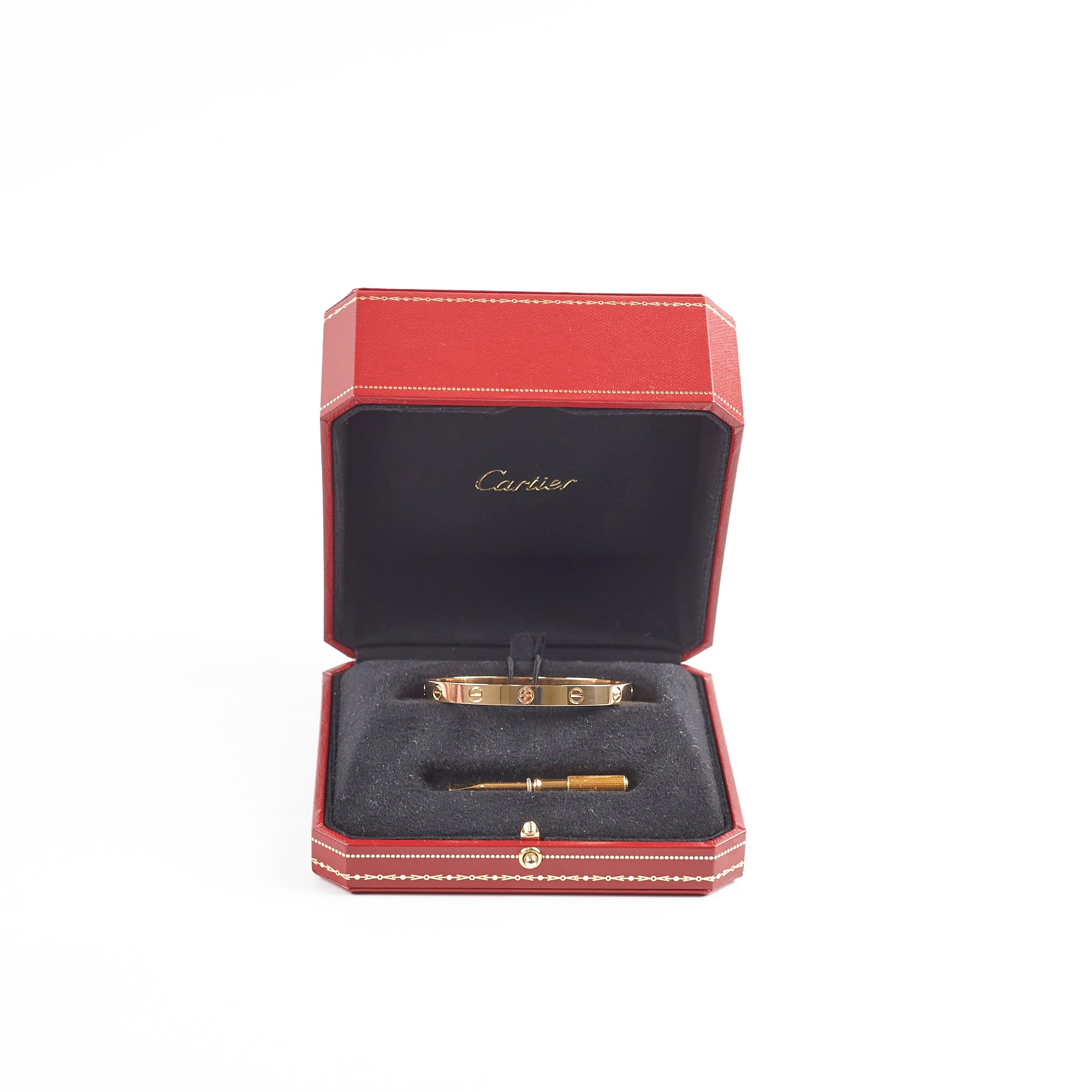 Authentic Cartier Love Bracelet Size 17 in 18K Yellow Gold - 2020 Collection | Luxury Jewelry for Women, Anniversary & Wedding Gifts