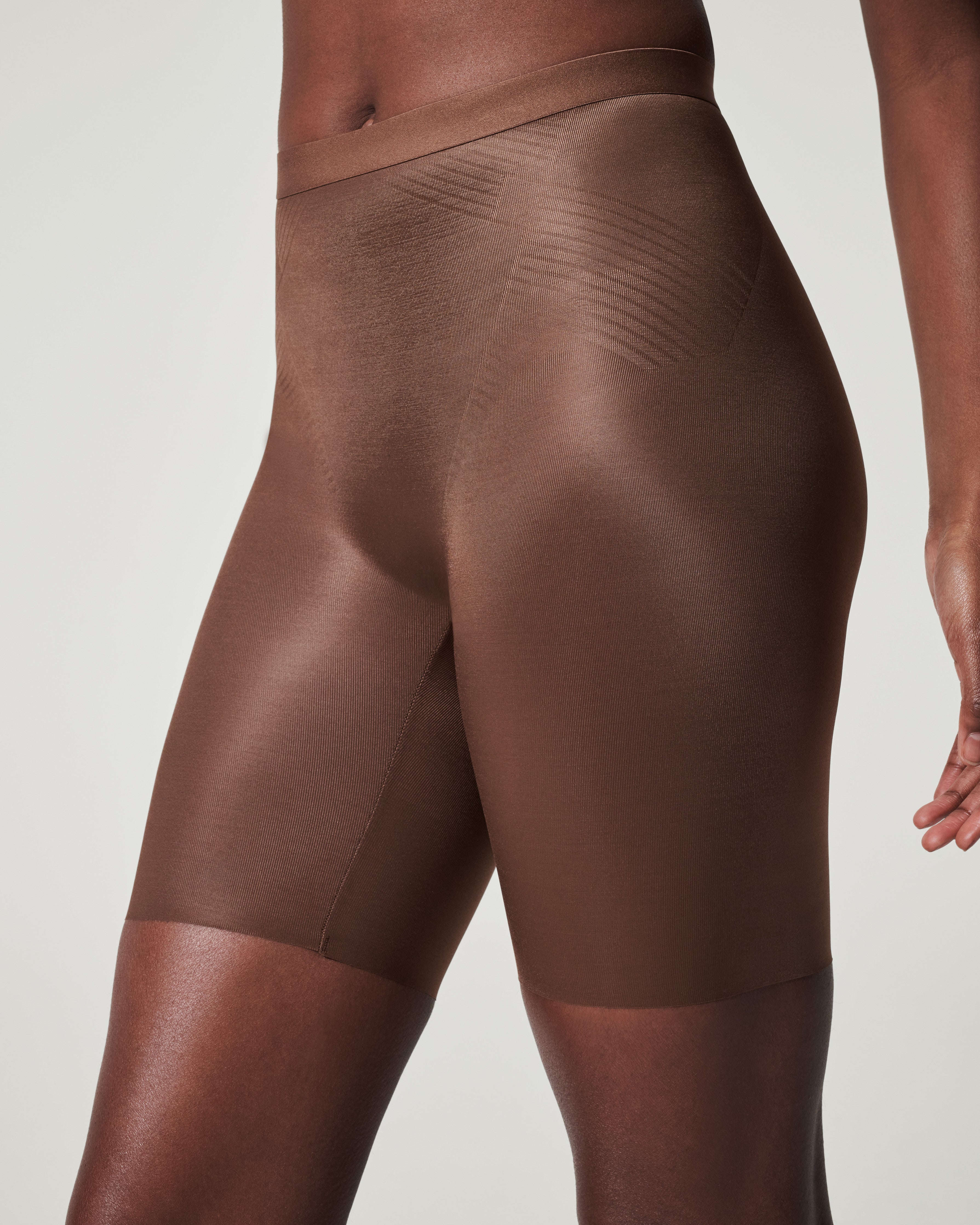 SPANX Shapewear Invisible Mid Thigh Shorts - Slimming Shapewear for Women | Perfect for Everyday Wear, Work & Special Occasions