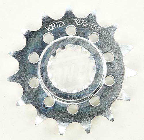 IMS 520 Front Sprocket 15T Steel Motorcycle Sprocket - High-Quality 15 Tooth Steel Sprocket for Motorcycle Chain Drive Systems - Perfect for Harley, Honda, Yamaha & More - Durable Replacement Part for Smooth Riding Experience