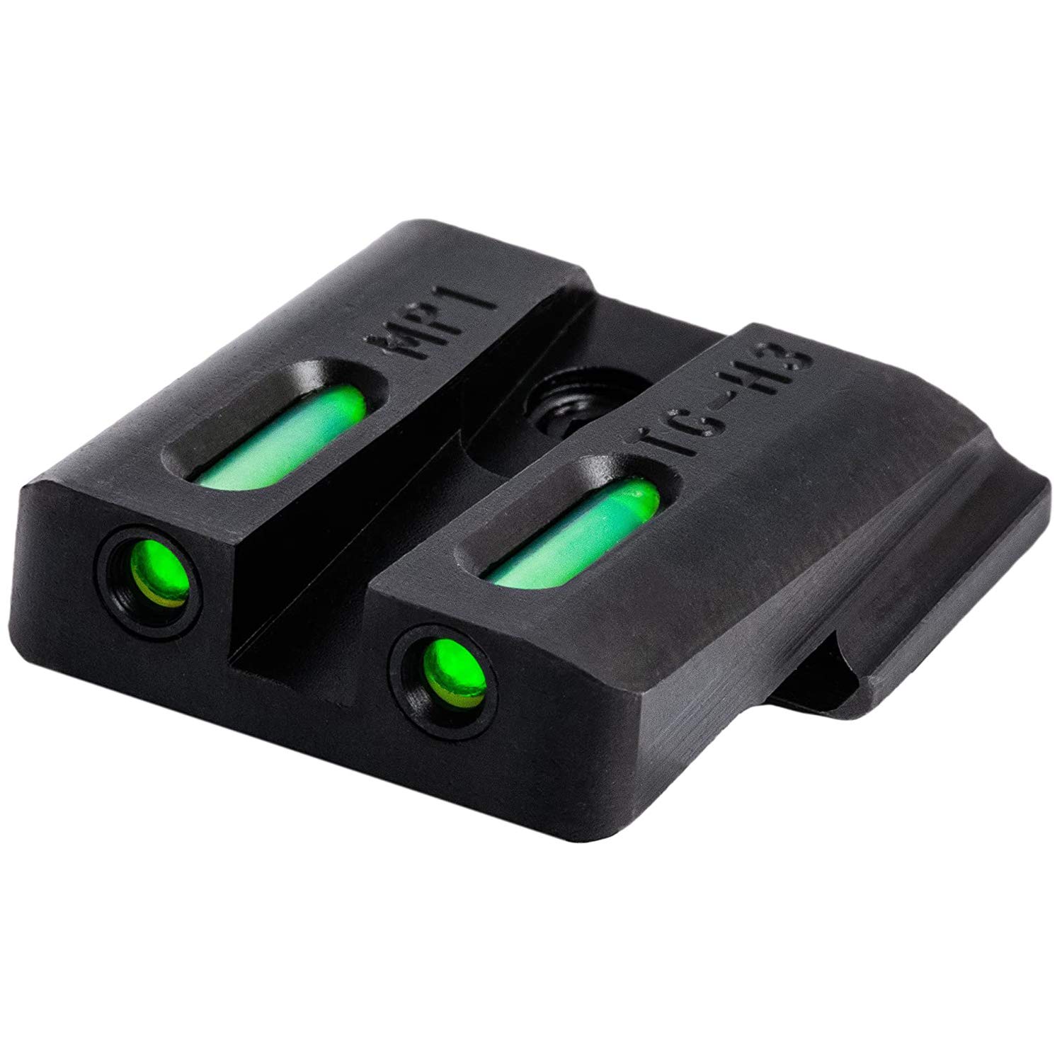 TRUGLO TFX Handgun Sight - Durable Shock-Resistant Compact Tritium & Fiber-Optic Sight for Pistols | Bright Glow for Day & Night Use | Perfect for Home Defense, Tactical Training & Concealed Carry