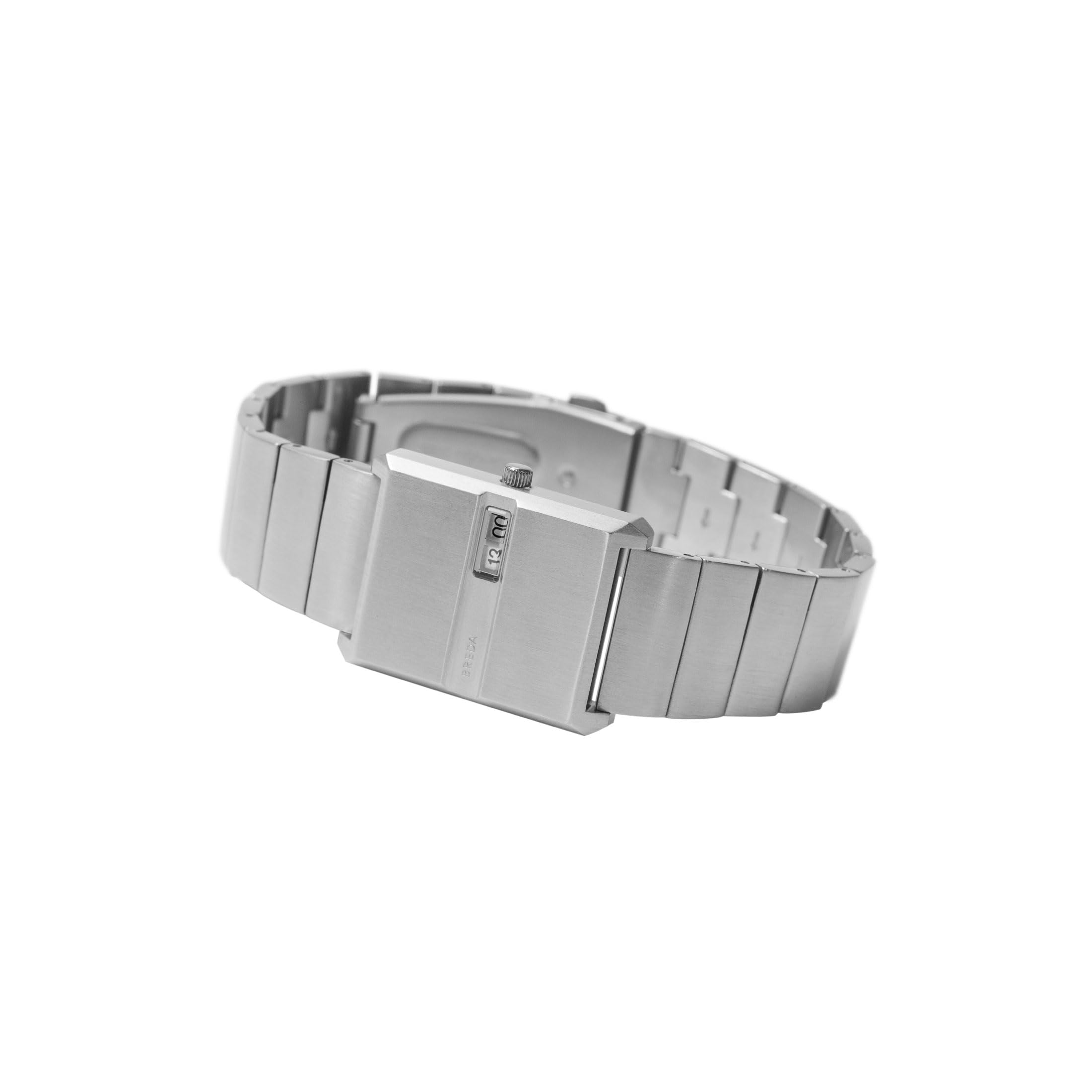 Breda 'Pulse' Stainless Steel Bracelet Watch for Men & Women - Waterproof Fashion Watch with Date Window - Perfect for Casual, Office & Everyday Wear