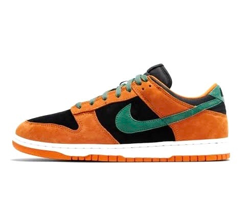 Nike Dunk Low Ceramic Sneakers (2020) - Black Ceramic Colorway - Men's/Women's Casual Basketball Shoes for Streetwear & Everyday Wear