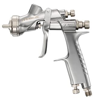 ANEST IWATA WIDER4L-V14J2 Low Pressure Spray Gun with 1.4mm Nozzle - Perfect for Automotive, Woodworking & DIY Projects - Cup-Free Spray Painting Tool for Professional Finishes