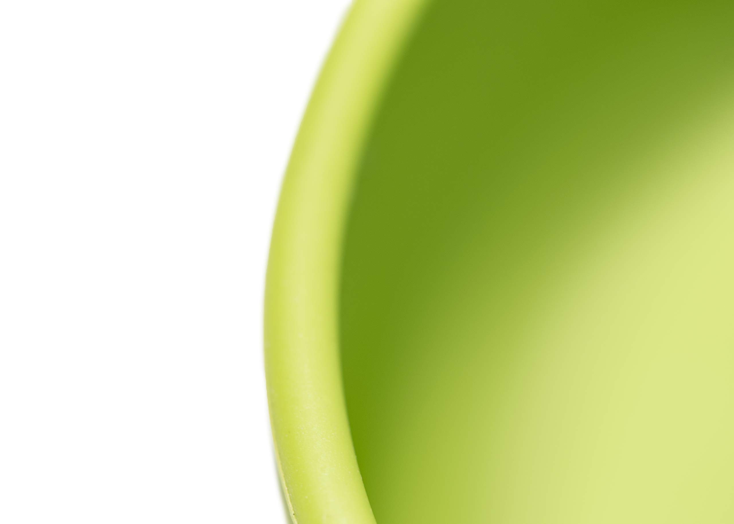 Modern-Twist Eco-Friendly Silicone Snack Set - BPA-Free, Food-Grade, Waterproof, Dishwasher & Freezer Safe Reusable Bowls with Lids (7 fl oz, Green) - Perfect for Kids Lunchboxes, Picnics, Office Snacks & On-the-Go Meals