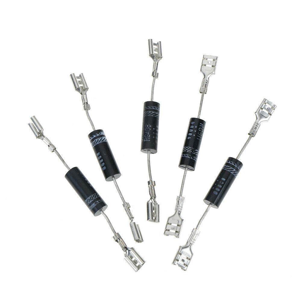 5Pcs 2X062H High Voltage Diode Rectifier for Microwave Oven Replacement - Perfect for Microwave Repair, DIY Projects & Appliance Maintenance